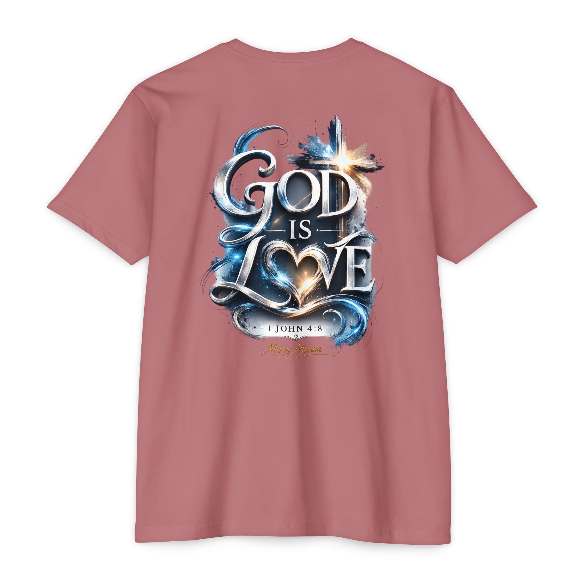 God Is Love T-Shirt — Christian Faith Tee (1 John 4:8)