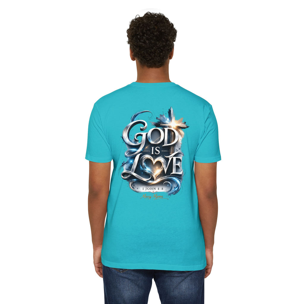 God Is Love T-Shirt — Christian Faith Tee (1 John 4:8)