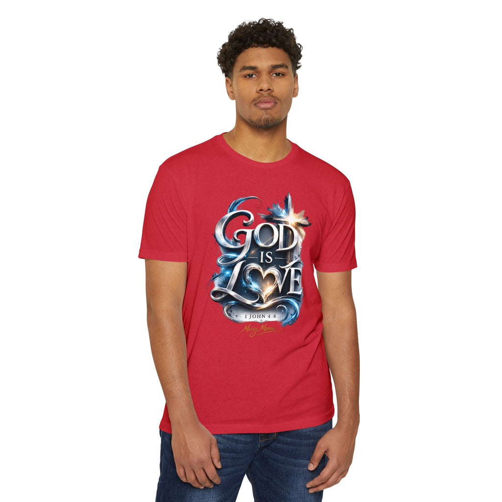 God Is Love T-Shirt — Christian Faith Tee (1 John 4:8)