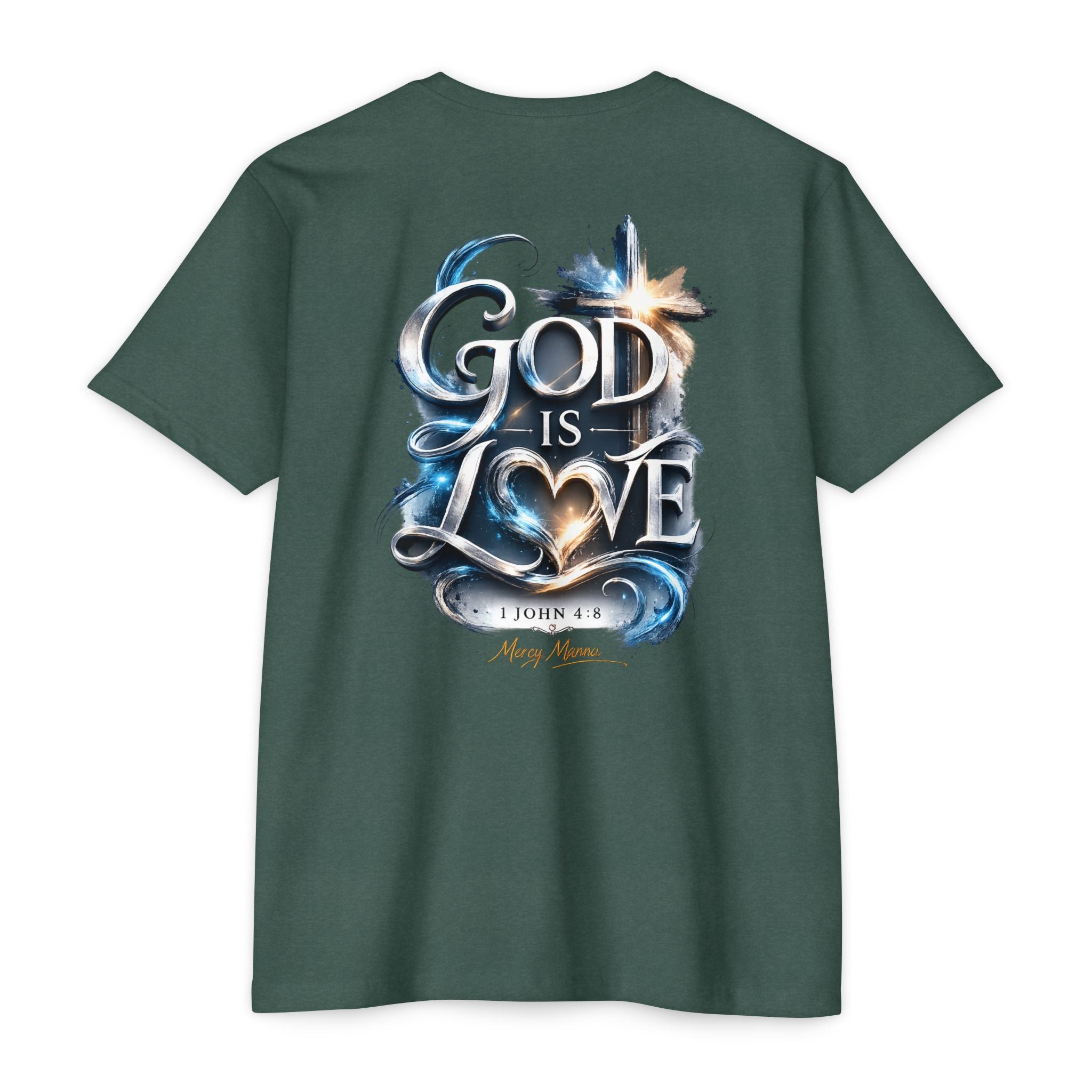 God Is Love T-Shirt — Christian Faith Tee (1 John 4:8)