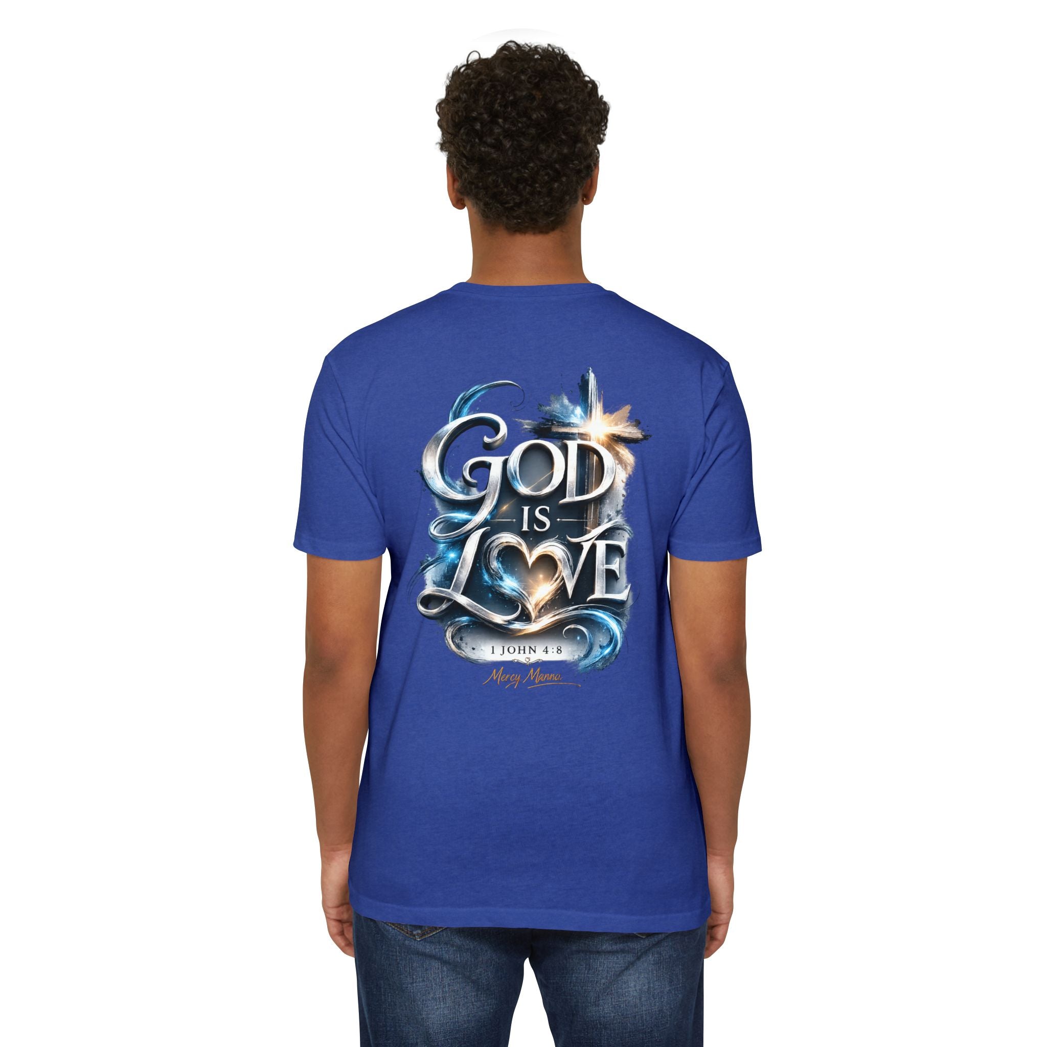 God Is Love T-Shirt — Christian Faith Tee (1 John 4:8)