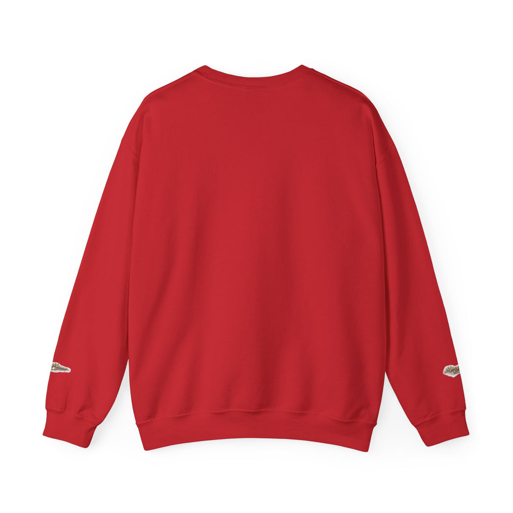 Christian Crewneck Sweatshirt — Amazing Grace Hallelujah Worship Graphic