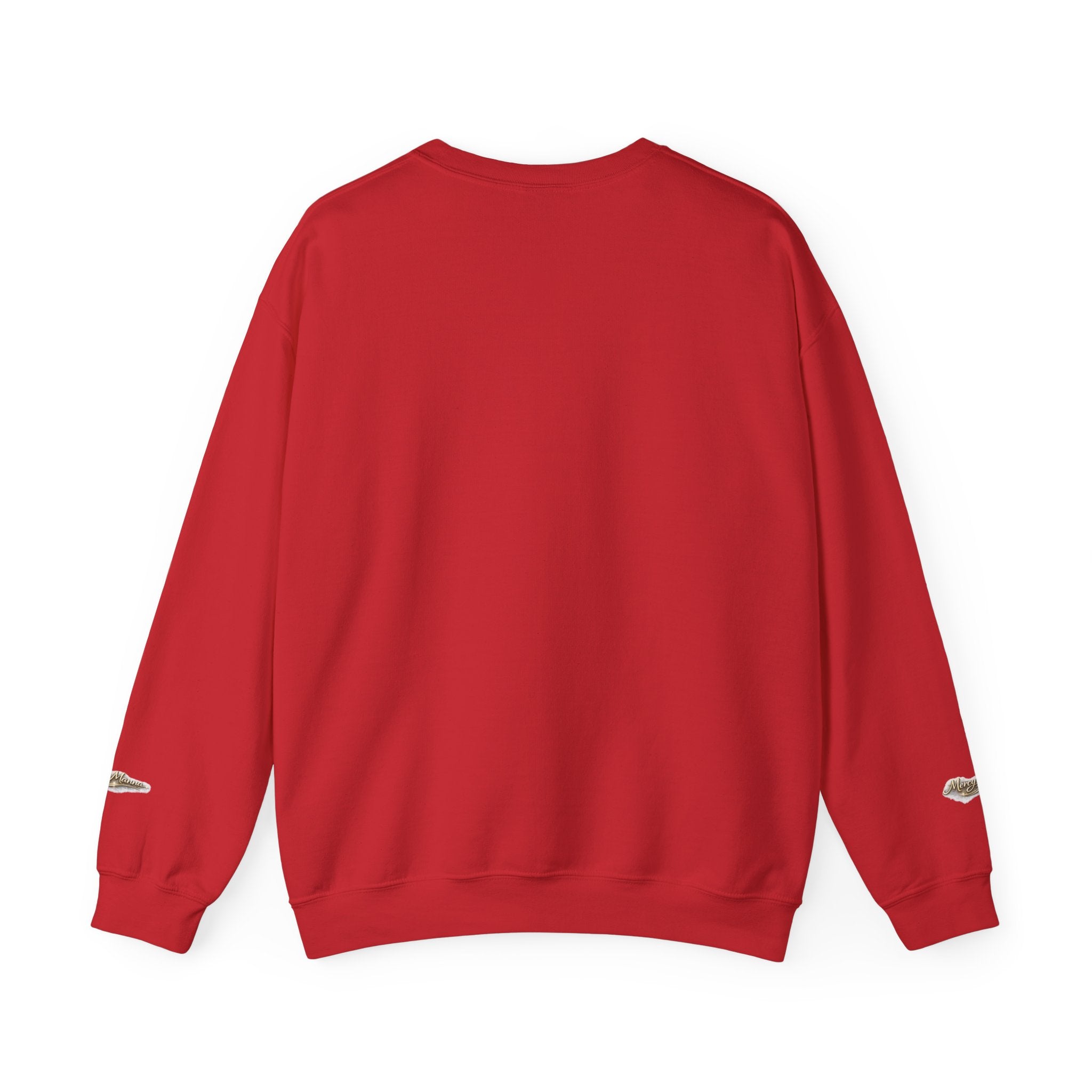 Christian Crewneck Sweatshirt — Amazing Grace Hallelujah Worship Graphic