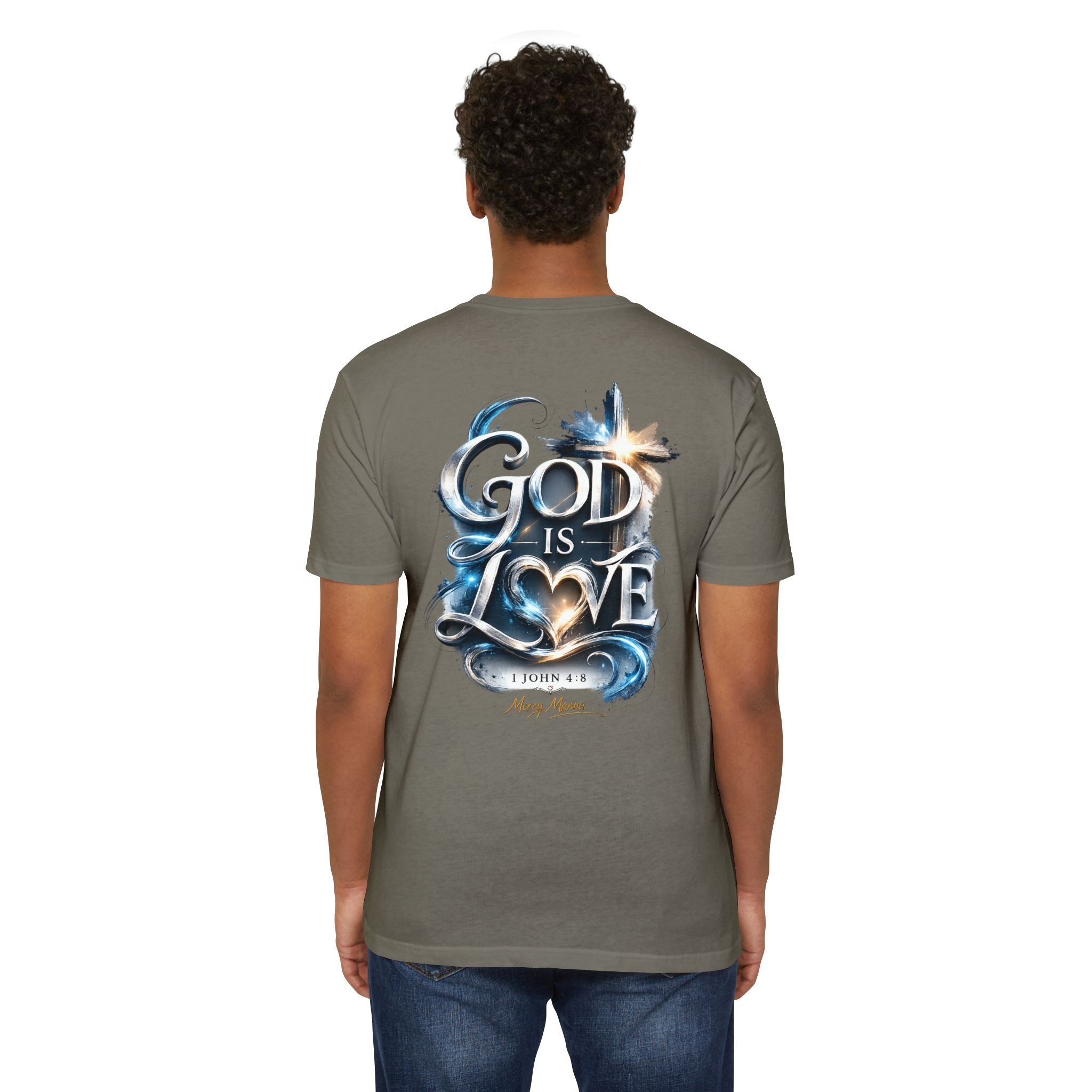 God Is Love T-Shirt — Christian Faith Tee (1 John 4:8)