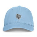 Christian Dad Hat — Embroidered "God Is Love" Washed Vintage Cap