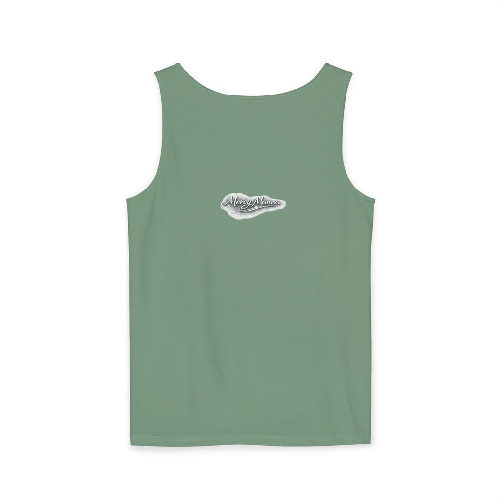 Christian Tank Top — "Graced to Be Holy" Dove Graphic Christian Tank