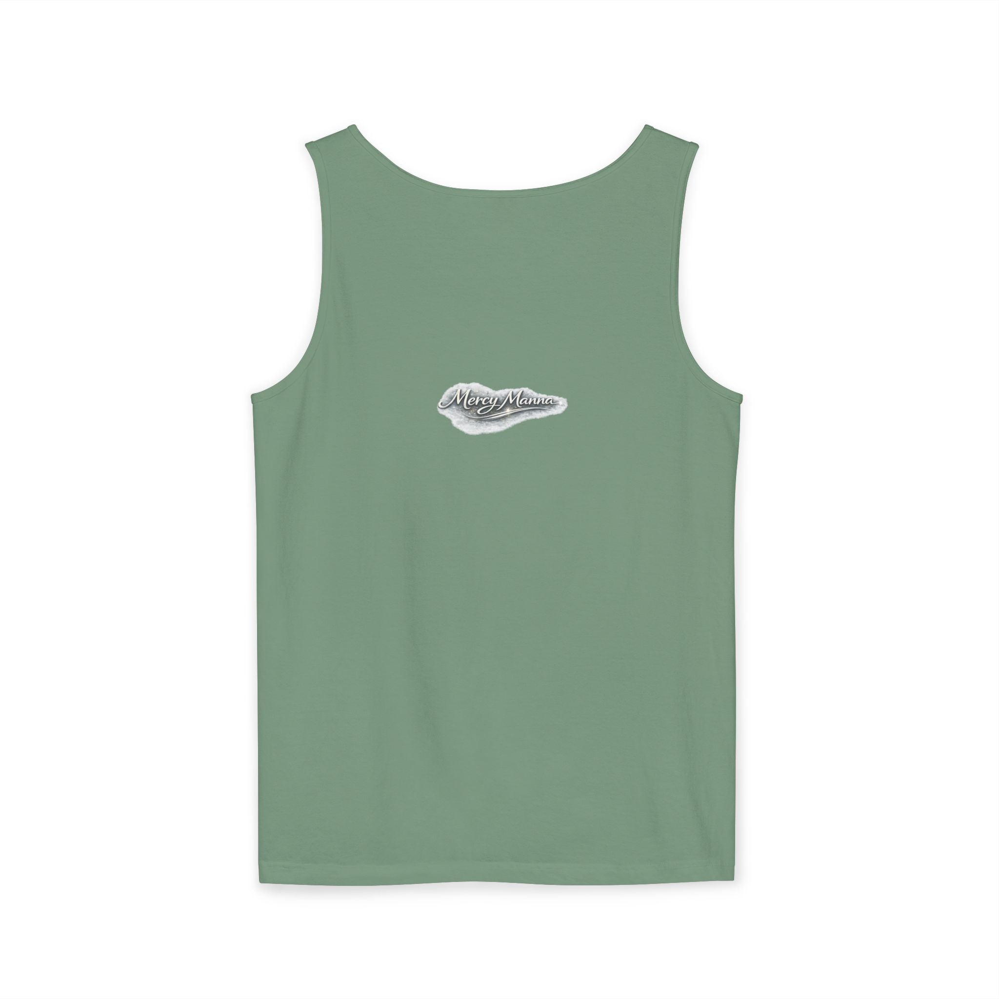 Christian Tank Top — "Graced to Be Holy" Dove Graphic Christian Tank