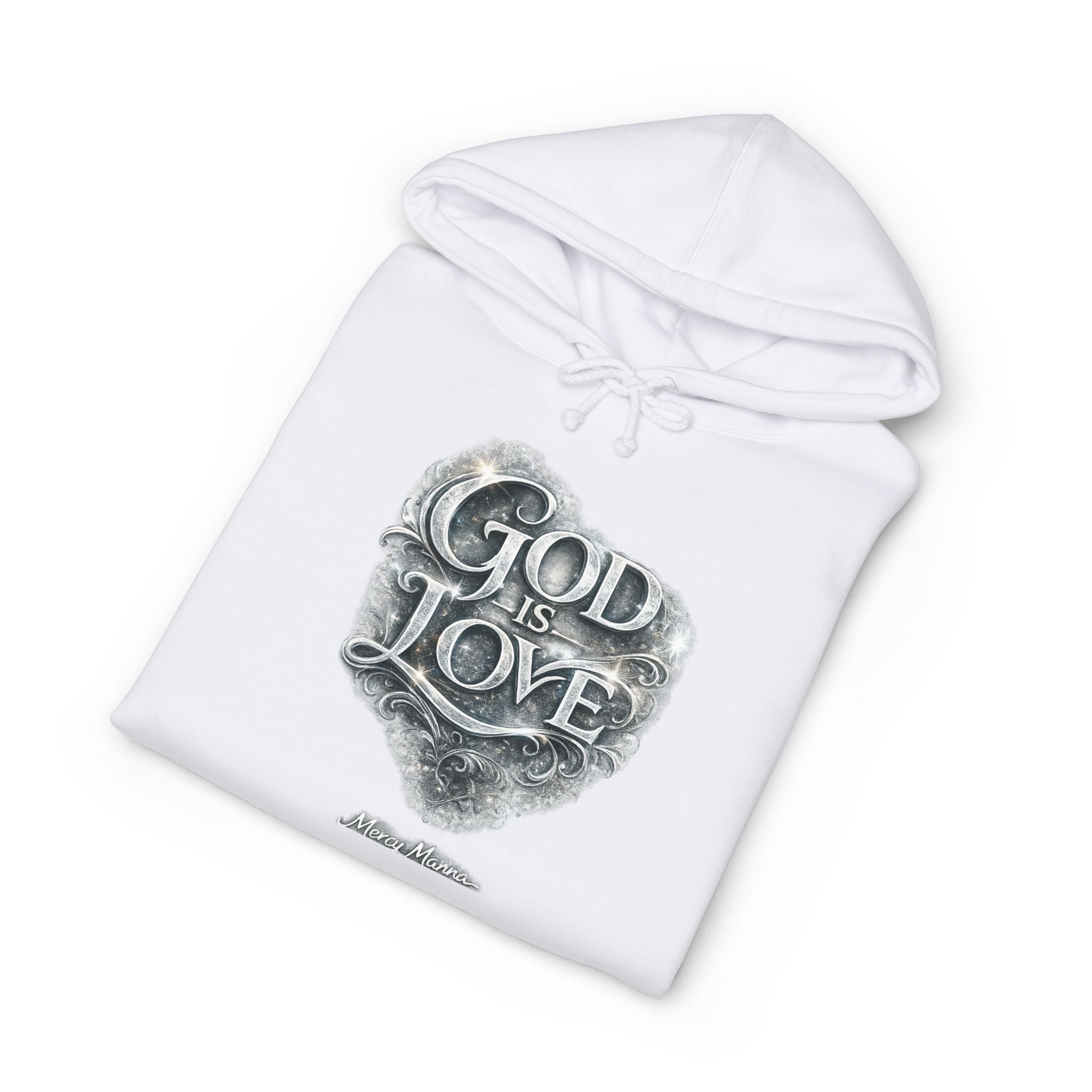 God Is Love Hoodie — Christian Faith Pullover