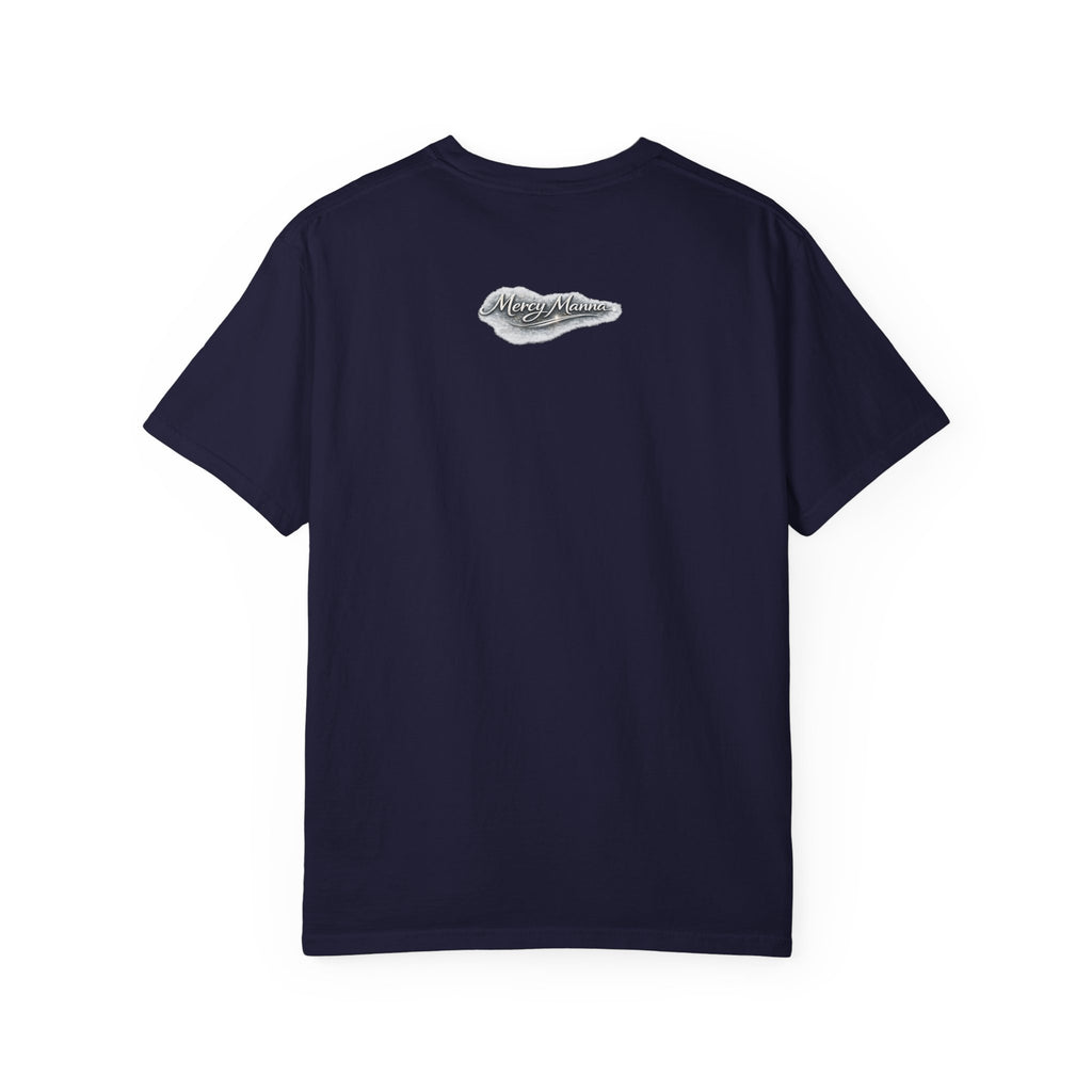 Christian T‑Shirt — 'Love Never Fails' Anchor Heart Graphic Tee