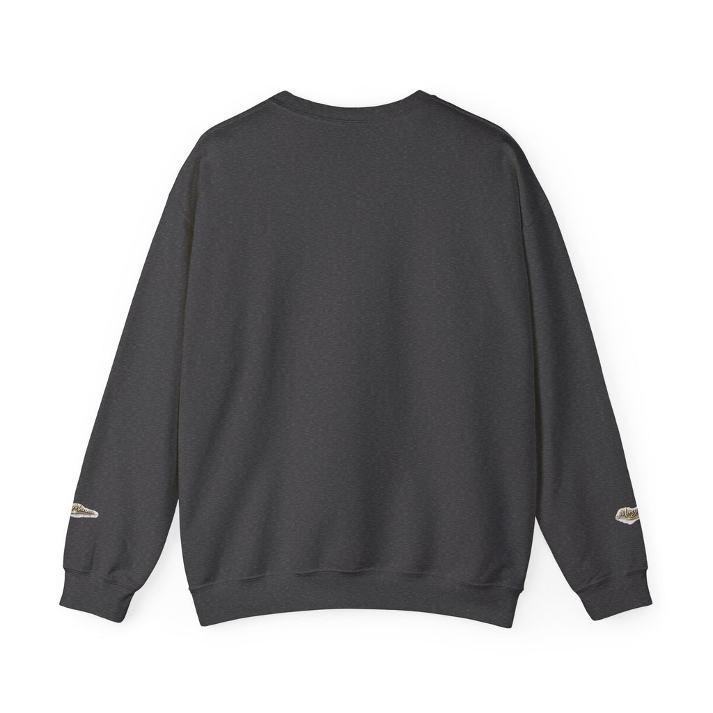 Christian Crewneck Sweatshirt — Amazing Grace Hallelujah Worship Graphic