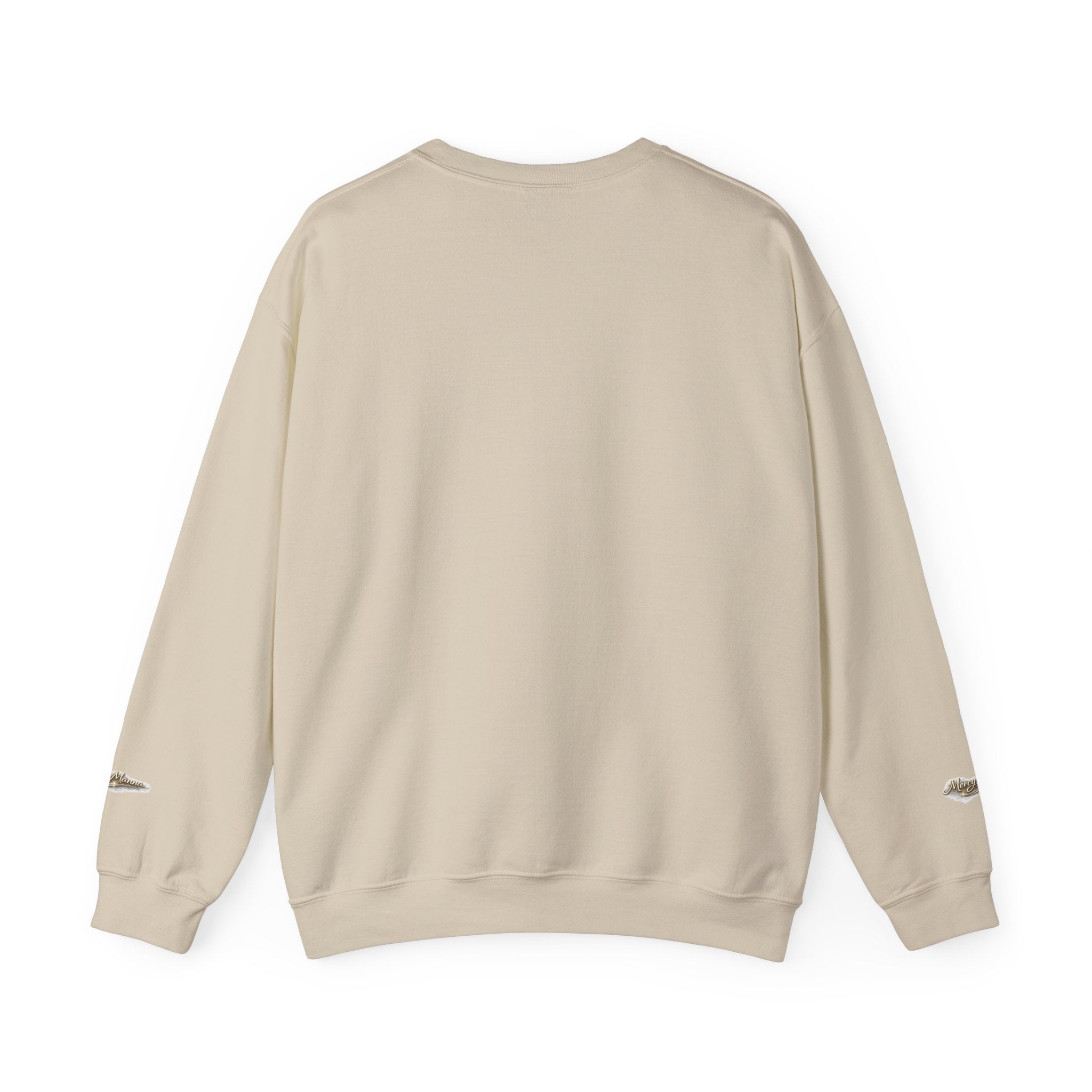 Christian Crewneck Sweatshirt — Amazing Grace Hallelujah Worship Graphic