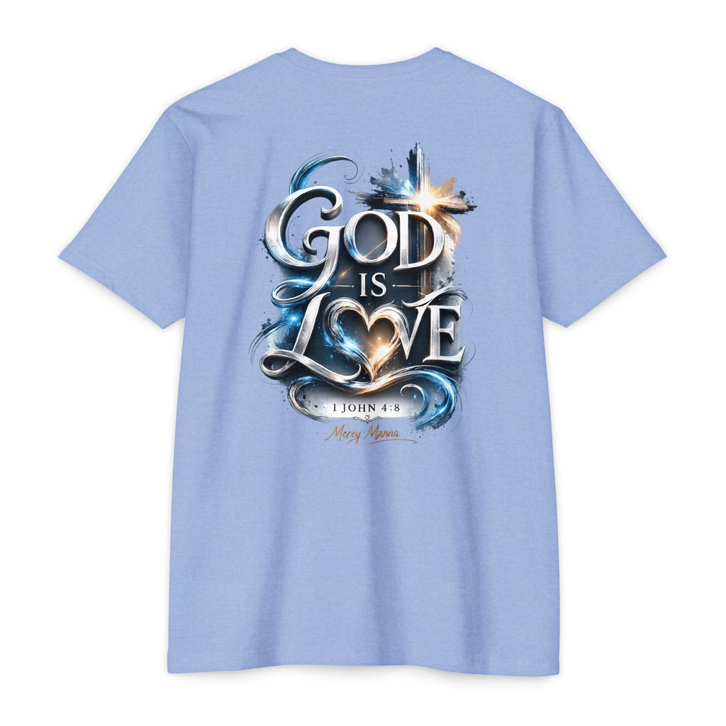 God Is Love T-Shirt — Christian Faith Tee (1 John 4:8)