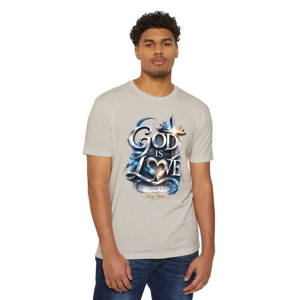 God Is Love T-Shirt — Christian Faith Tee (1 John 4:8)