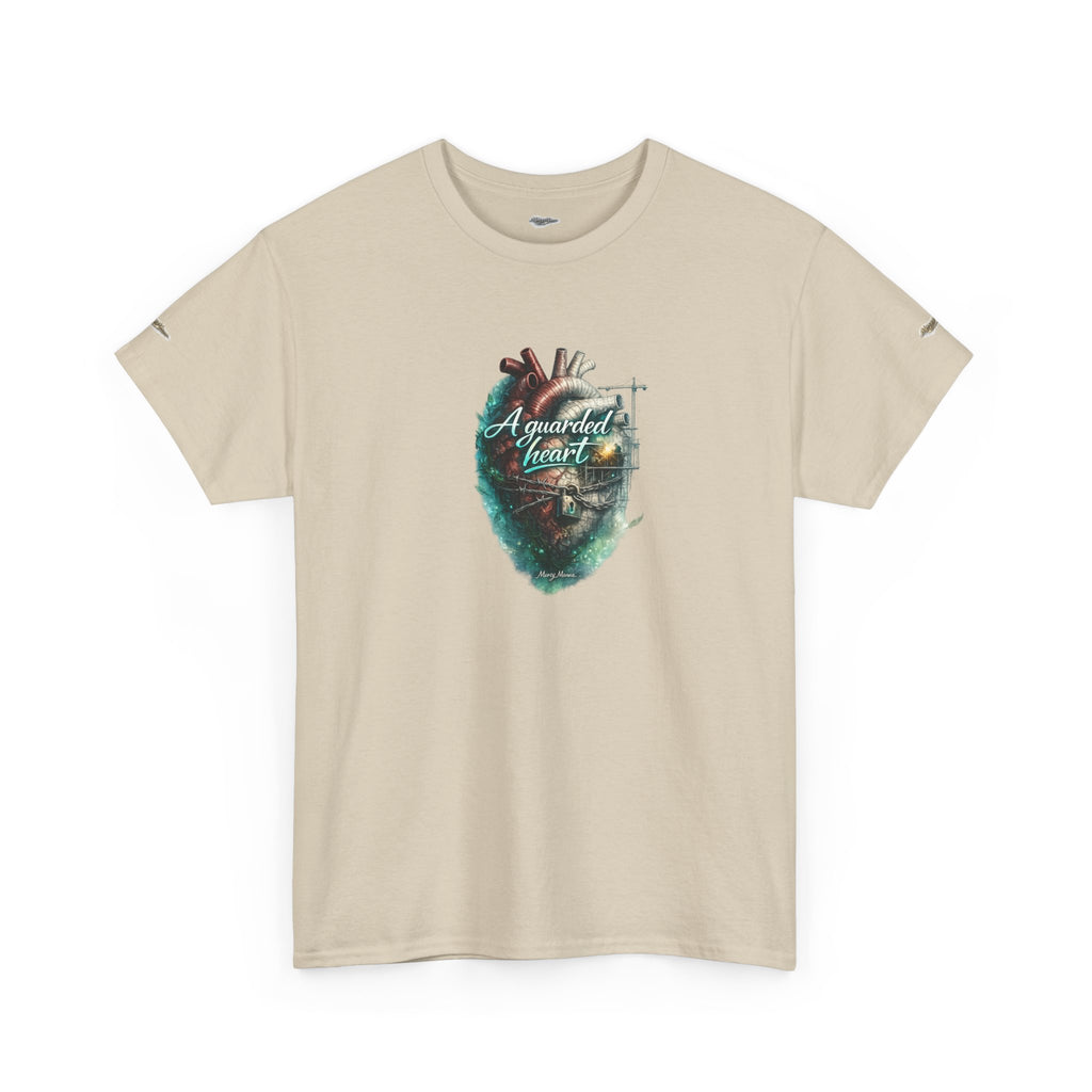 Christian Graphic Tee — "A Guarded Heart" Proverbs 3:5-6 Faith T-Shirt