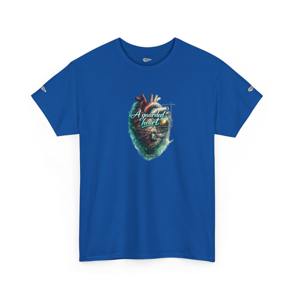 Christian Graphic Tee — "A Guarded Heart" Proverbs 3:5-6 Faith T-Shirt
