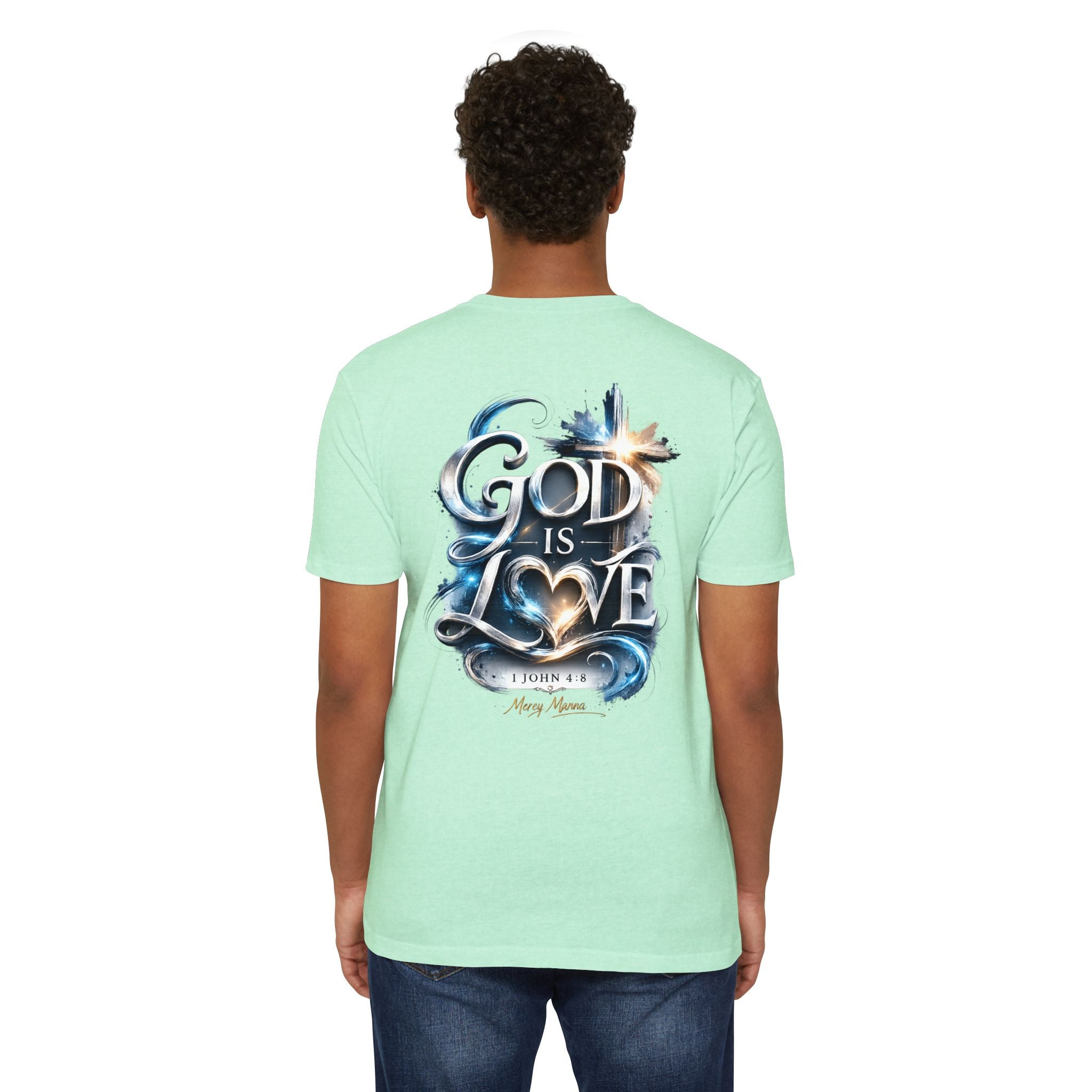 God Is Love T-Shirt — Christian Faith Tee (1 John 4:8)