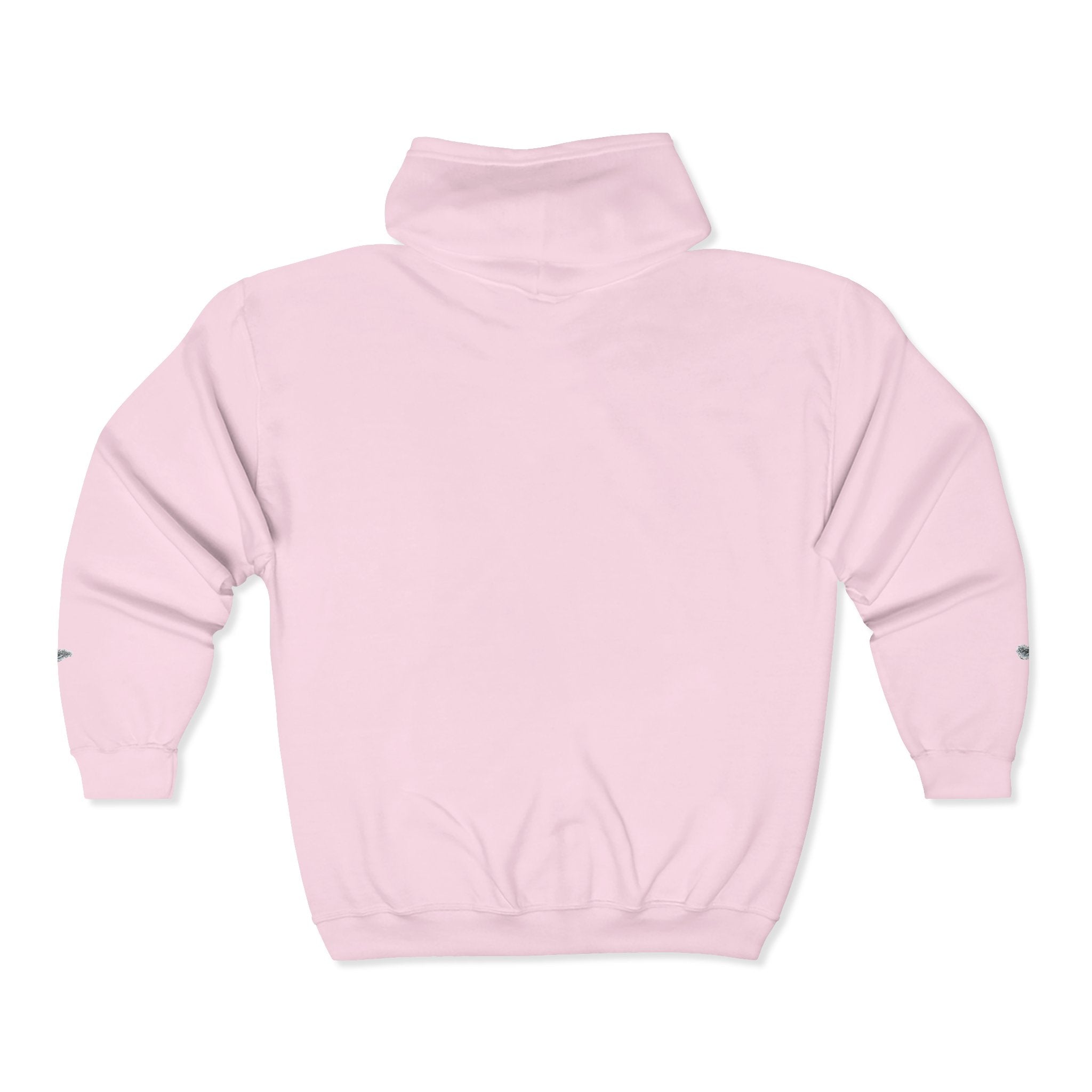 Christian Zip Hoodie — "A Guarded Heart" Abstract Faith Streetwear Jacket