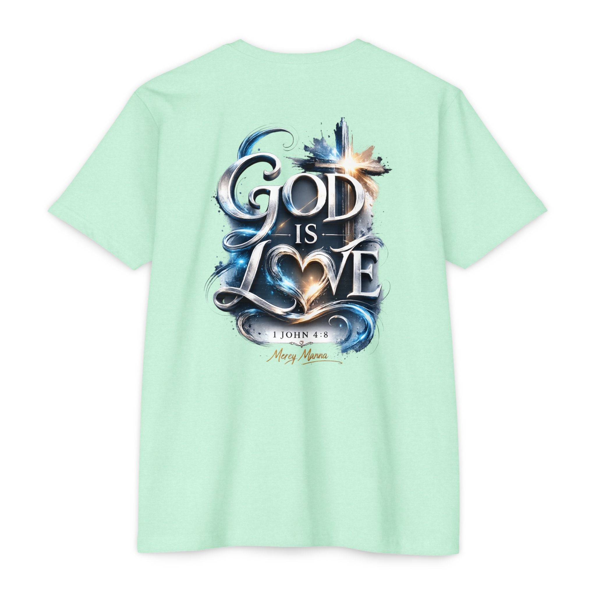 God Is Love T-Shirt — Christian Faith Tee (1 John 4:8)
