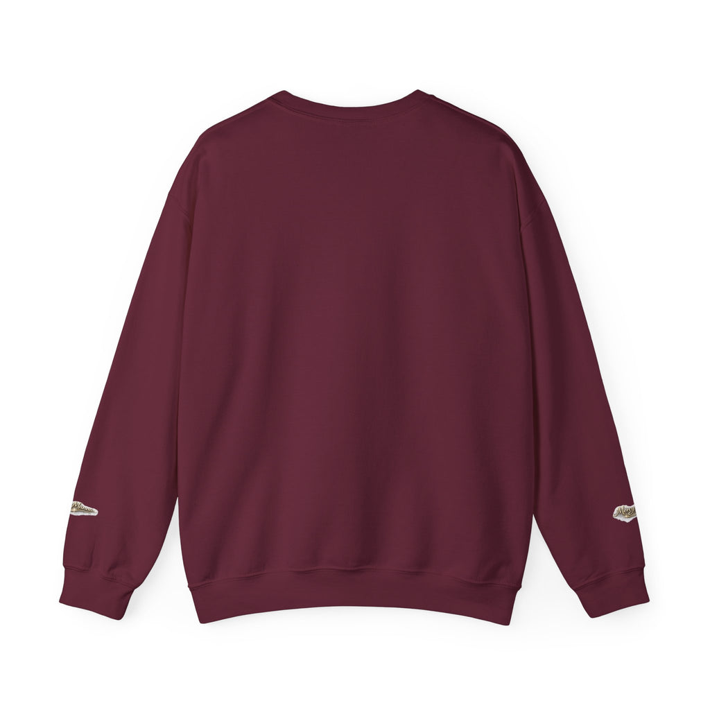 Christian Crewneck Sweatshirt — Amazing Grace Hallelujah Worship Graphic
