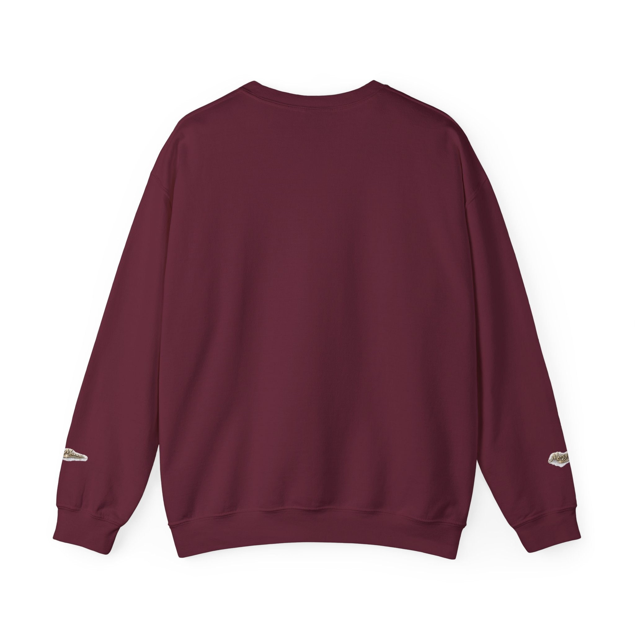 Christian Crewneck Sweatshirt — Amazing Grace Hallelujah Worship Graphic
