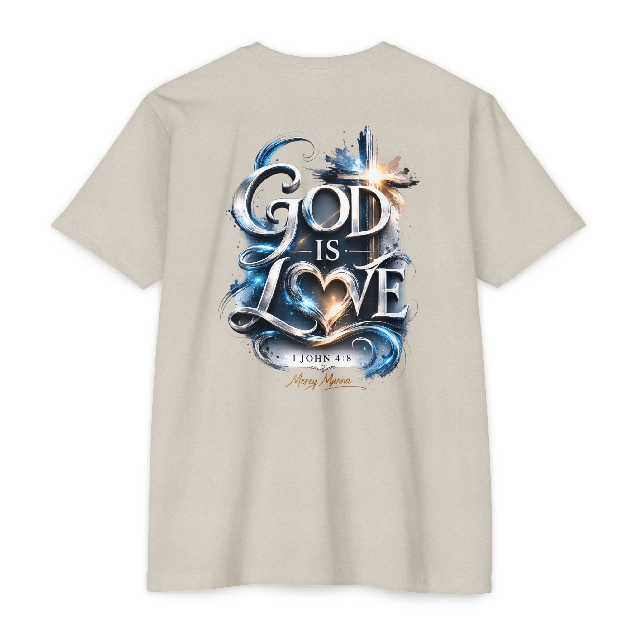 God Is Love T-Shirt — Christian Faith Tee (1 John 4:8)