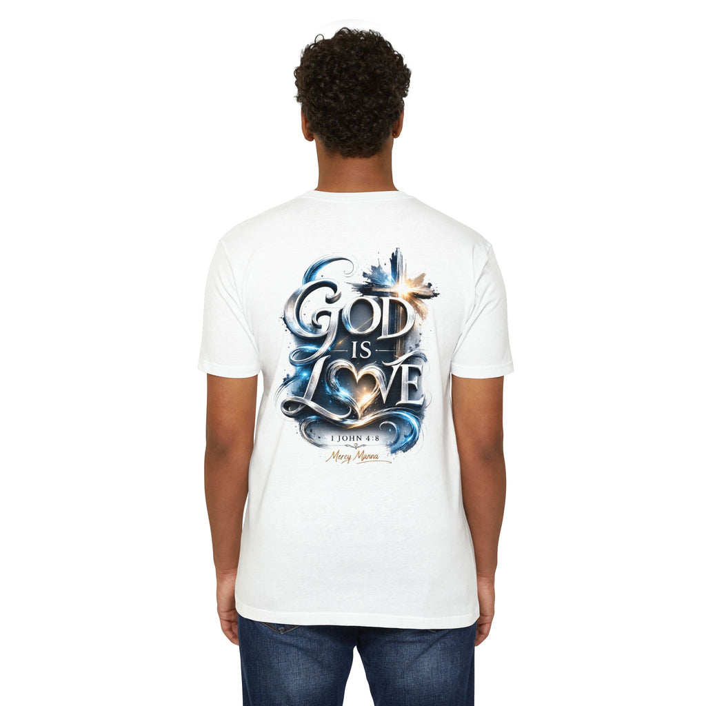 God Is Love T-Shirt — Christian Faith Tee (1 John 4:8)