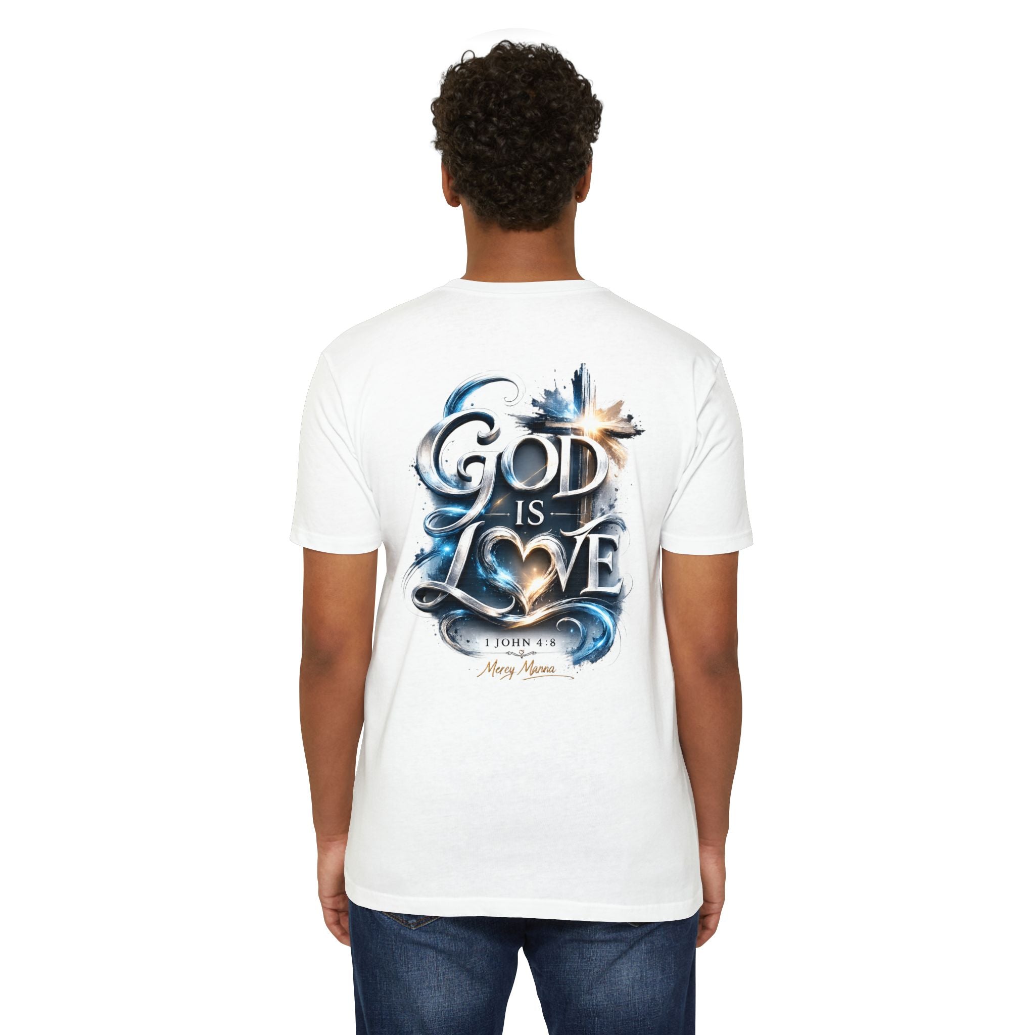 God Is Love T-Shirt — Christian Faith Tee (1 John 4:8)