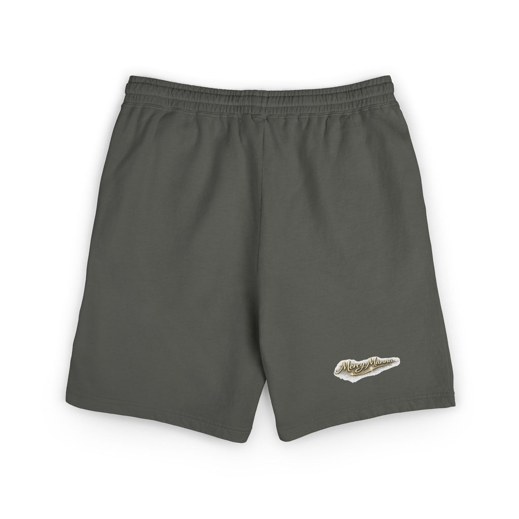 Christian Sweat Shorts — "Bruised Sure" Graphic Fleece Lounge Shorts
