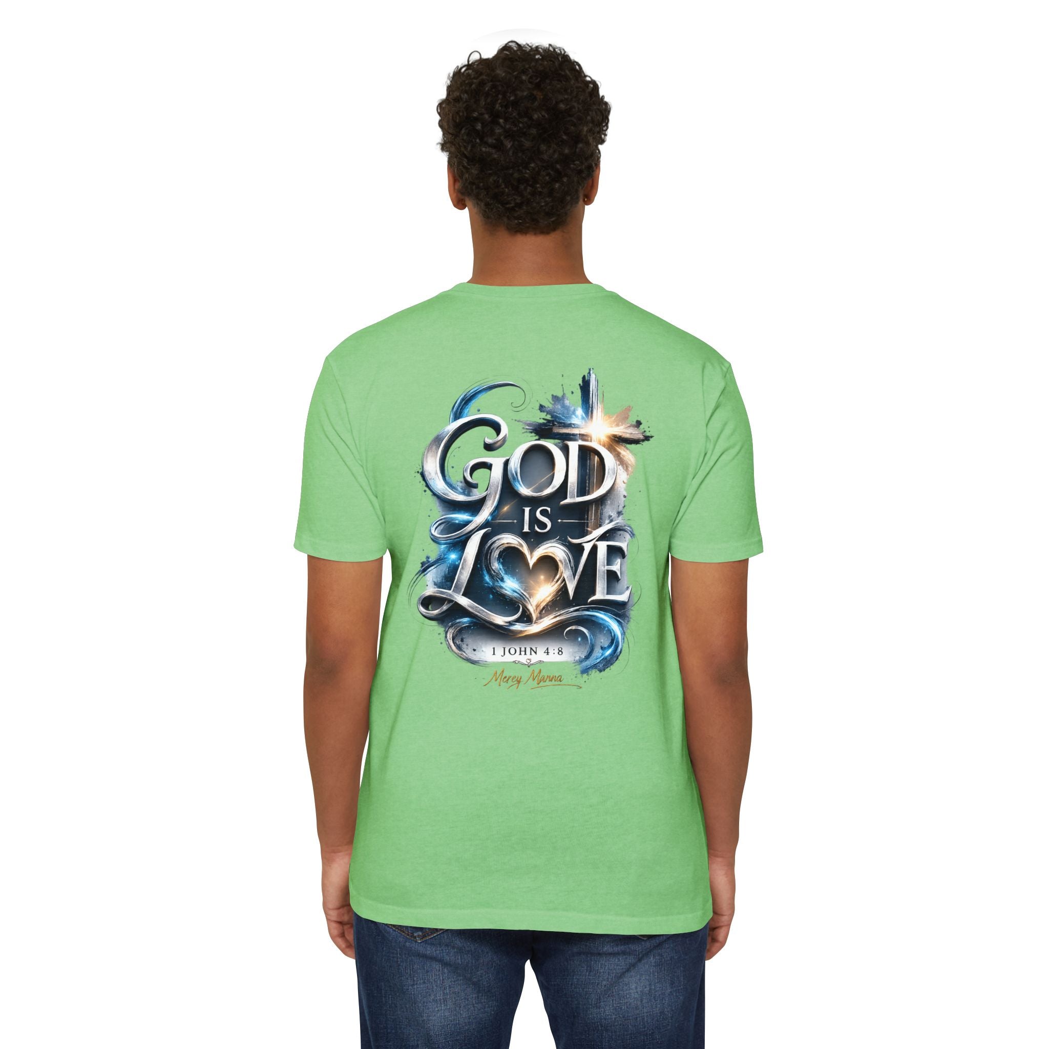 God Is Love T-Shirt — Christian Faith Tee (1 John 4:8)