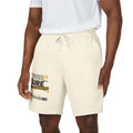 Christian Sweat Shorts — "Bruised Not Broken" Lightweight Fleece Lounge Shorts