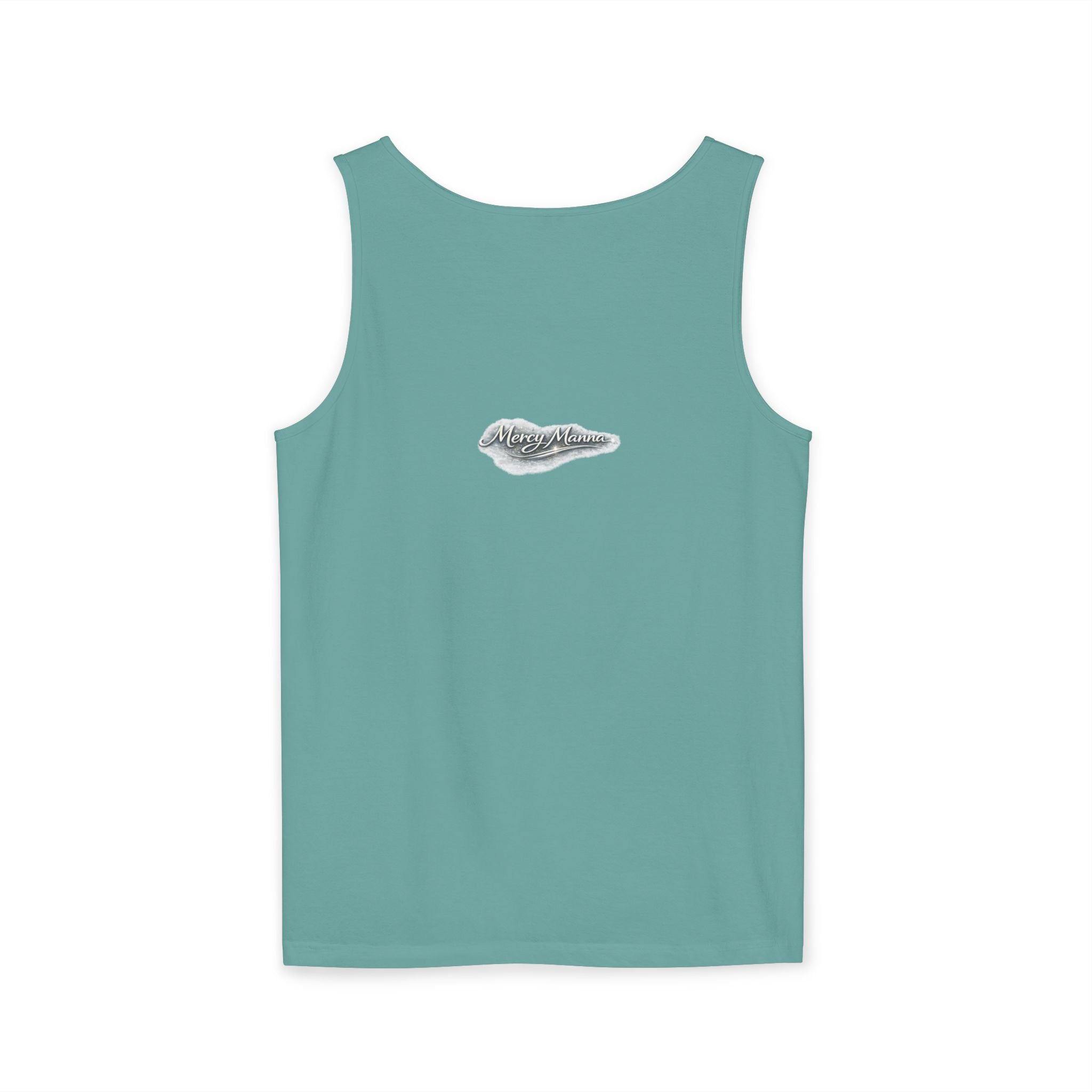Christian Tank Top — "Graced to Be Holy" Dove Graphic Christian Tank