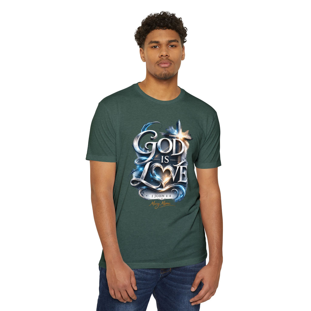 God Is Love T-Shirt — Christian Faith Tee (1 John 4:8)