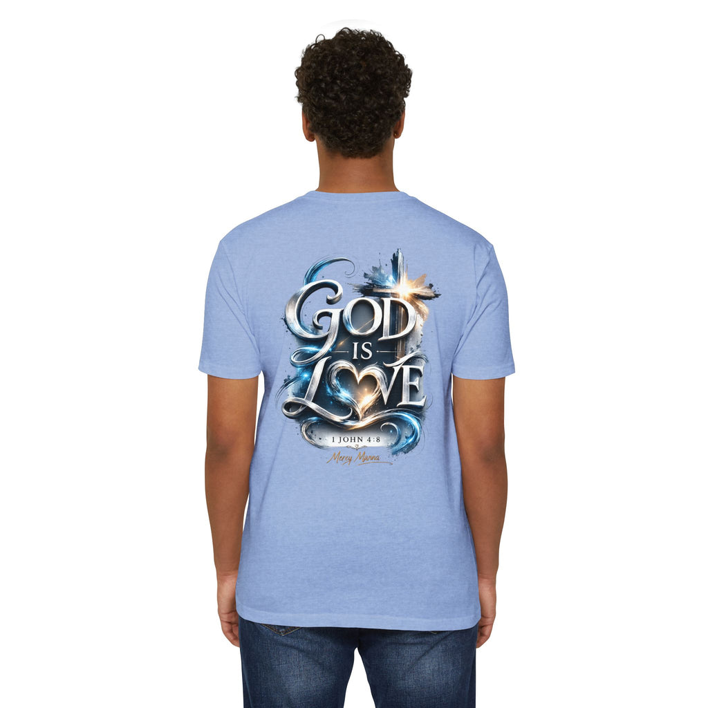God Is Love T-Shirt — Christian Faith Tee (1 John 4:8)