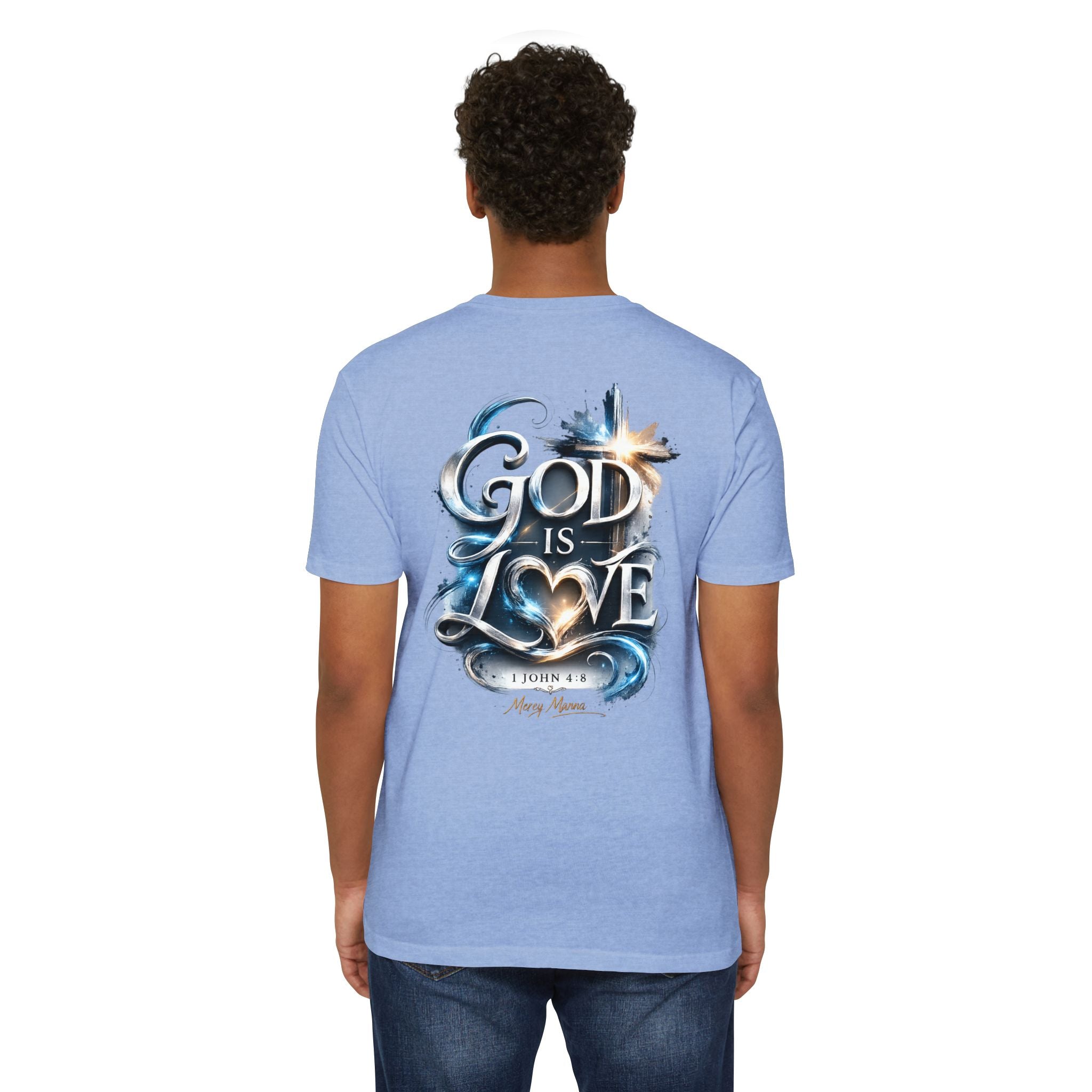 God Is Love T-Shirt — Christian Faith Tee (1 John 4:8)