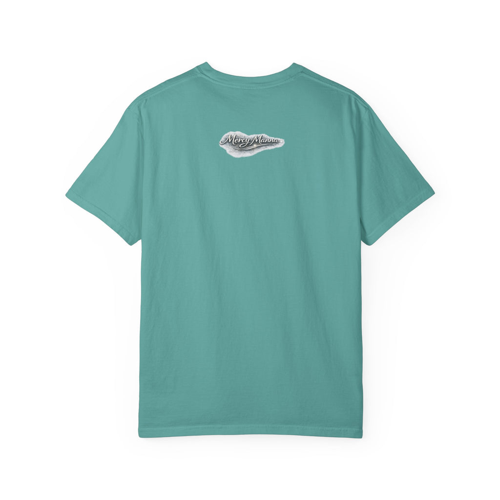 Christian T‑Shirt — 'Love Never Fails' Anchor Heart Graphic Tee