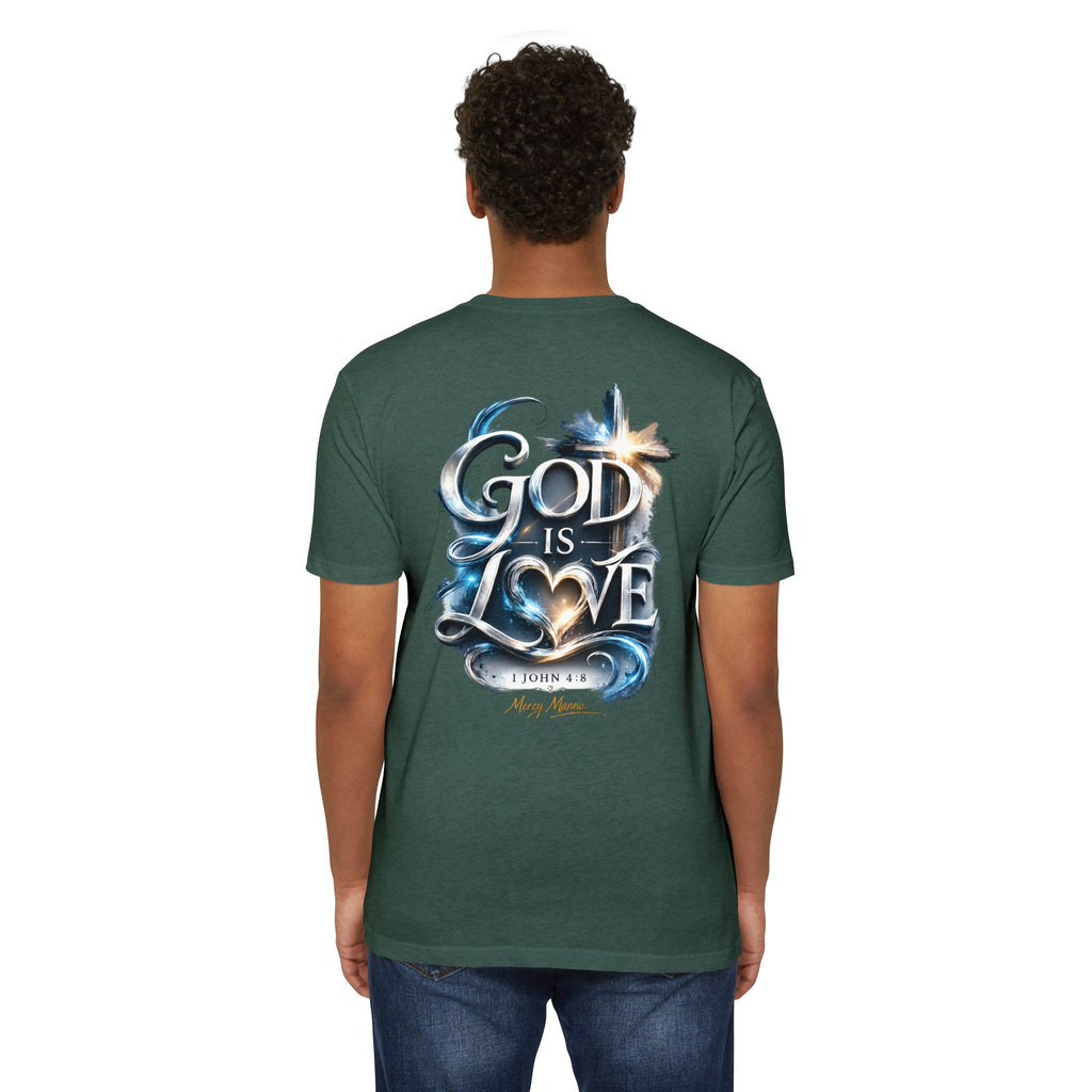 God Is Love T-Shirt — Christian Faith Tee (1 John 4:8)