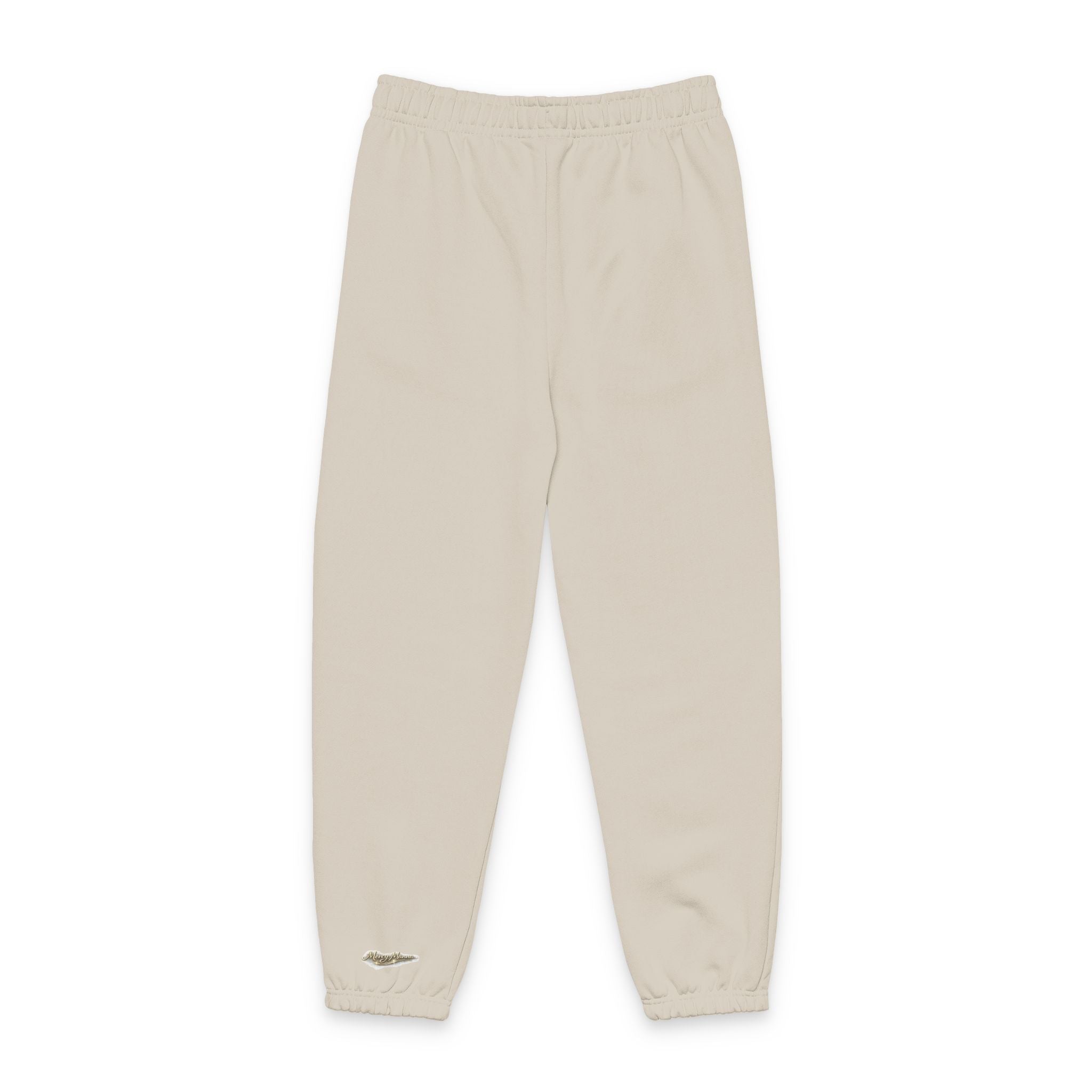 Minimal Gold Flame "Let there be Light" Sweatpants — Cozy Casual Joggers