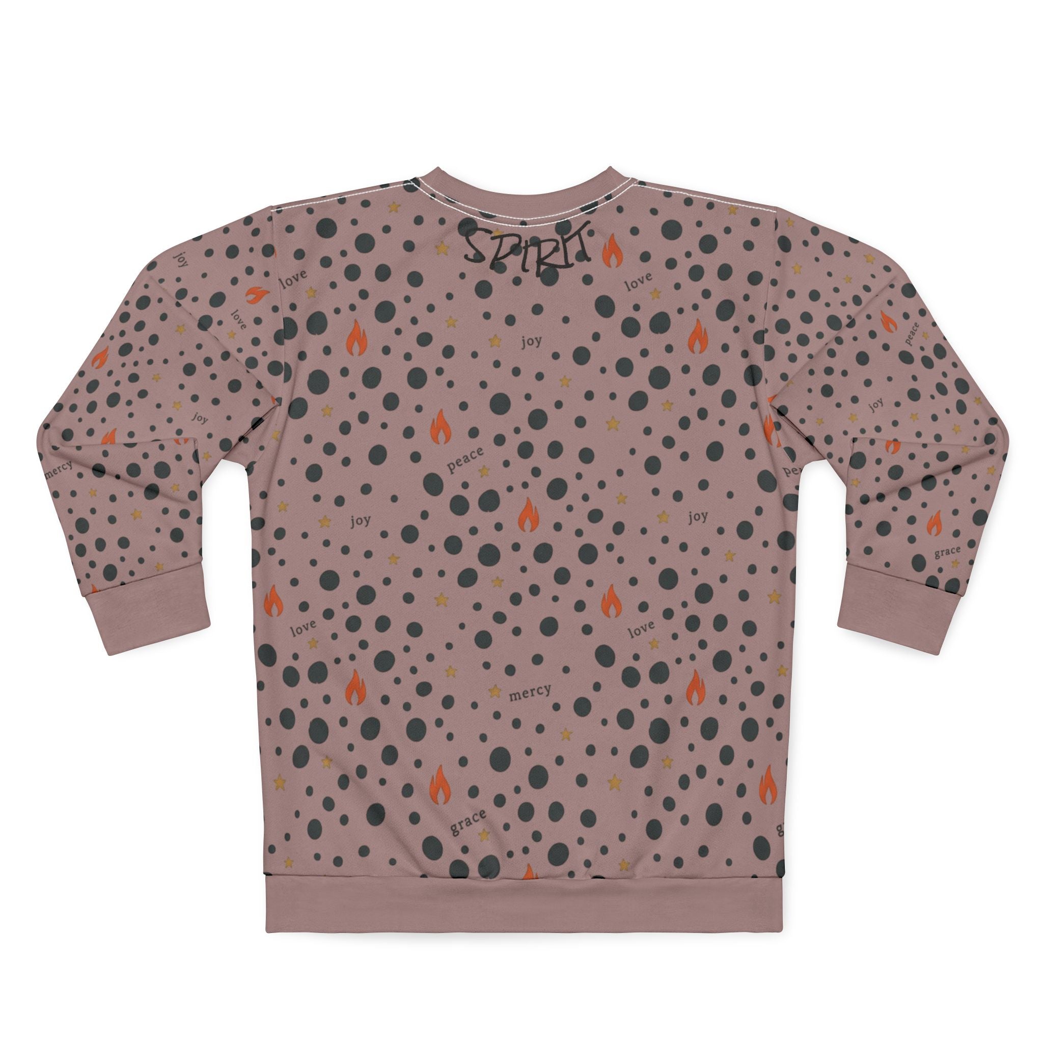 Polka Dot Cozy Spirit Sweatshirt –fruit of the Spirit