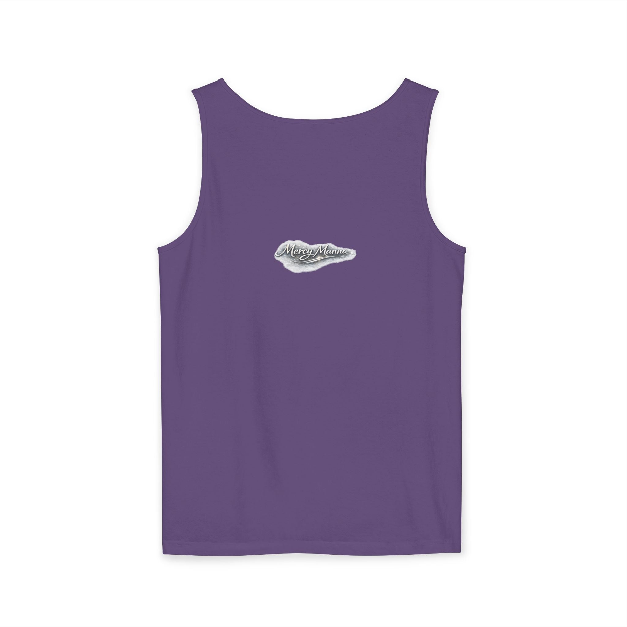 Christian Tank Top — "Graced to Be Holy" Dove Graphic Christian Tank