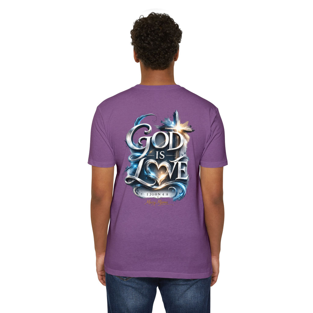 God Is Love T-Shirt — Christian Faith Tee (1 John 4:8)
