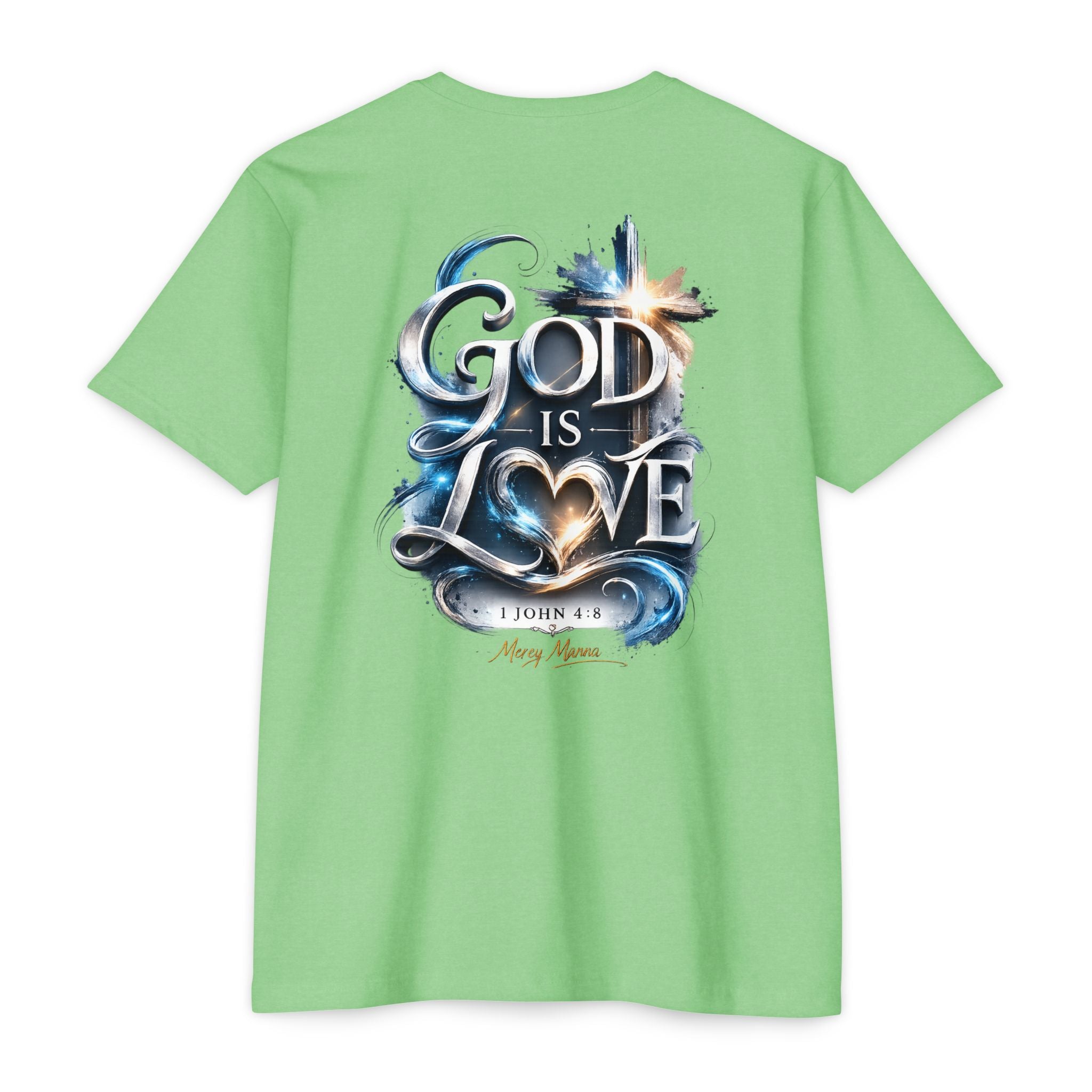 God Is Love T-Shirt — Christian Faith Tee (1 John 4:8)