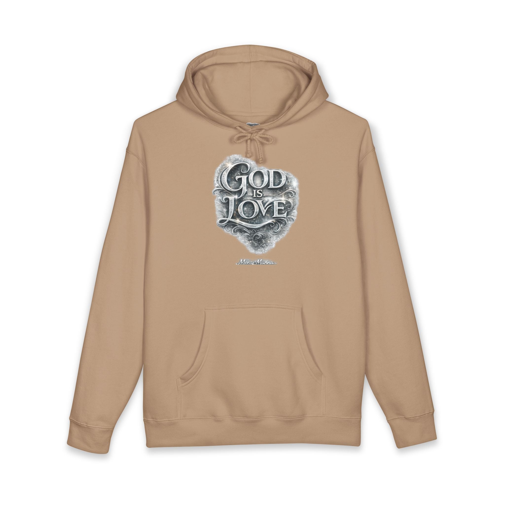 God Is Love Hoodie — Christian Faith Pullover