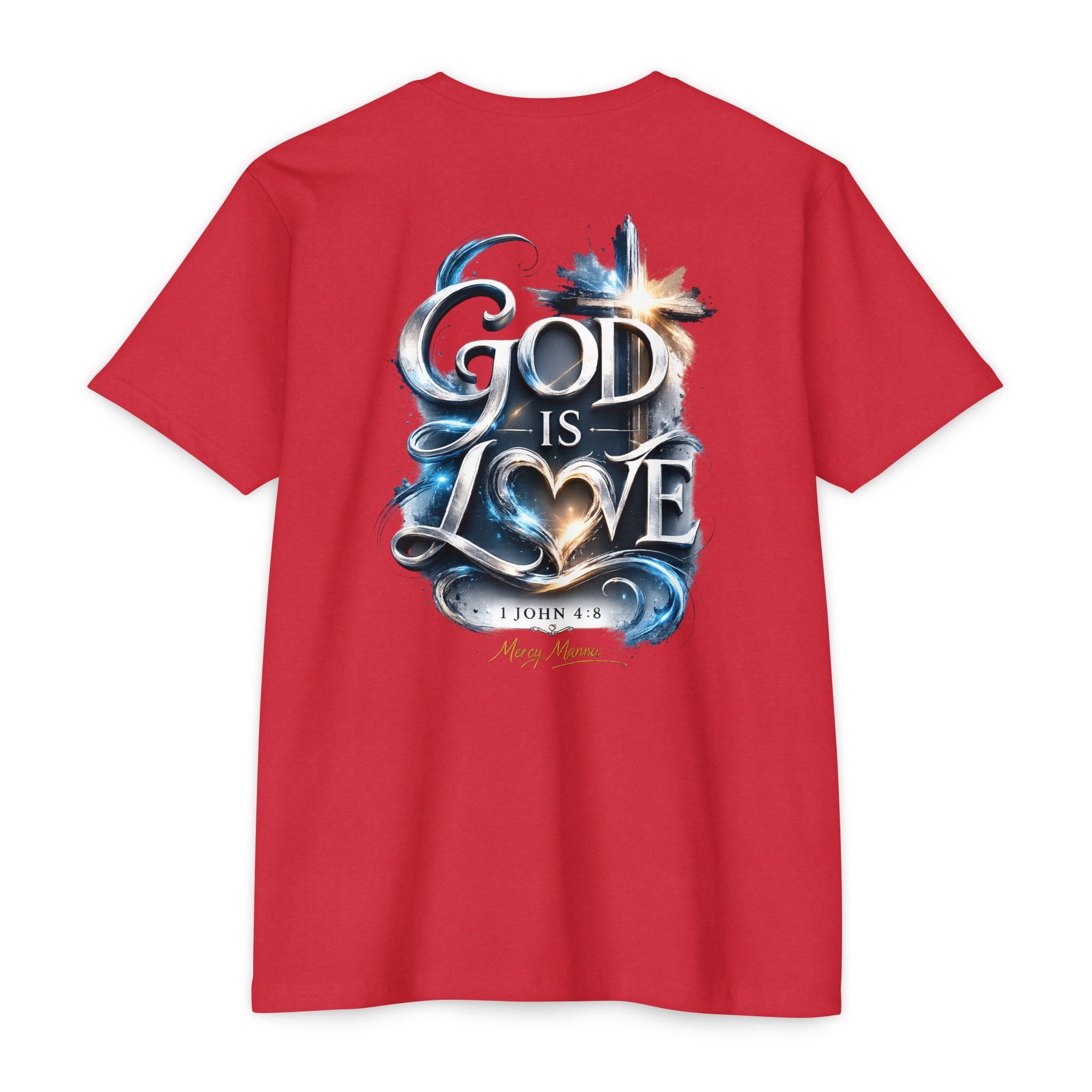 God Is Love T-Shirt — Christian Faith Tee (1 John 4:8)