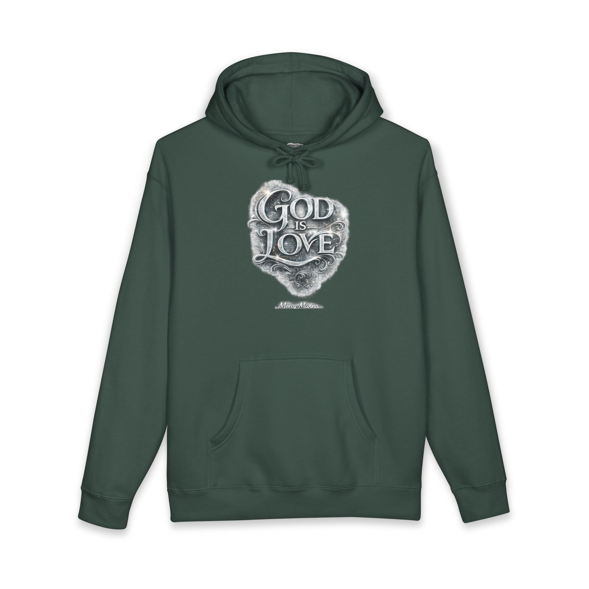 God Is Love Hoodie — Christian Faith Pullover