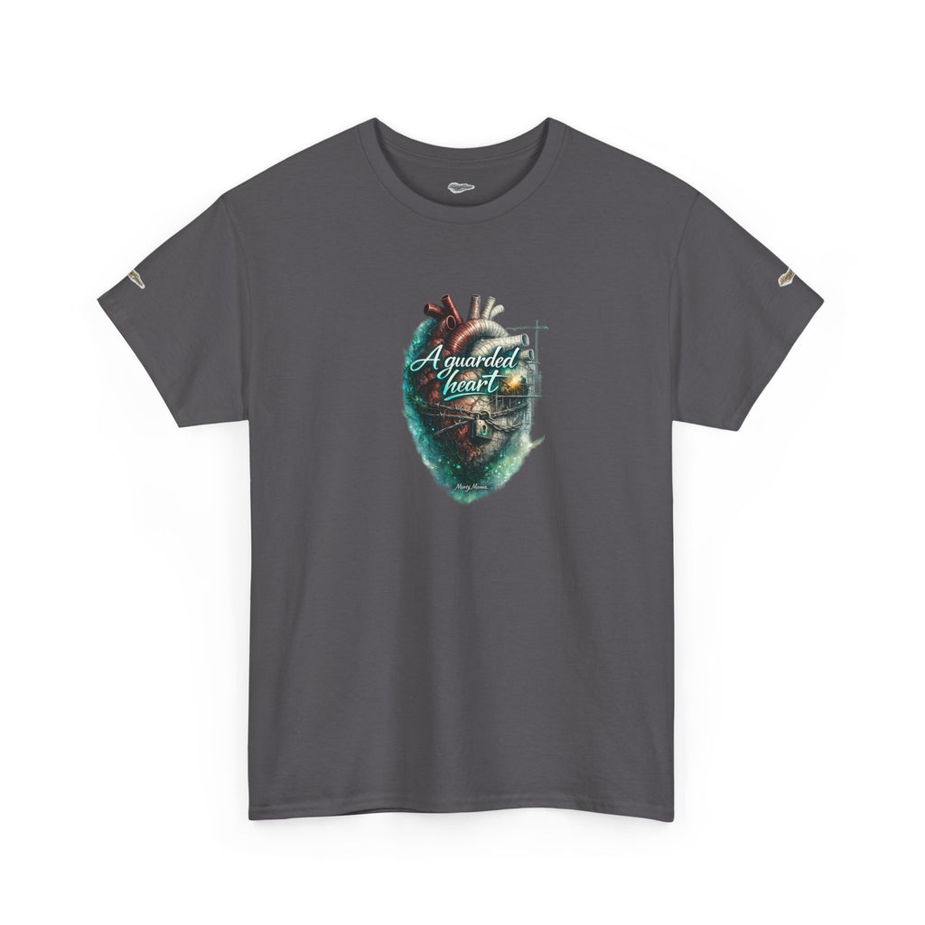 Christian Graphic Tee — "A Guarded Heart" Proverbs 3:5-6 Faith T-Shirt