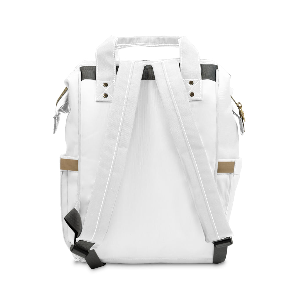 Diaper Backpack — "I Trust in God" Gold Wings Christian Baby Bag