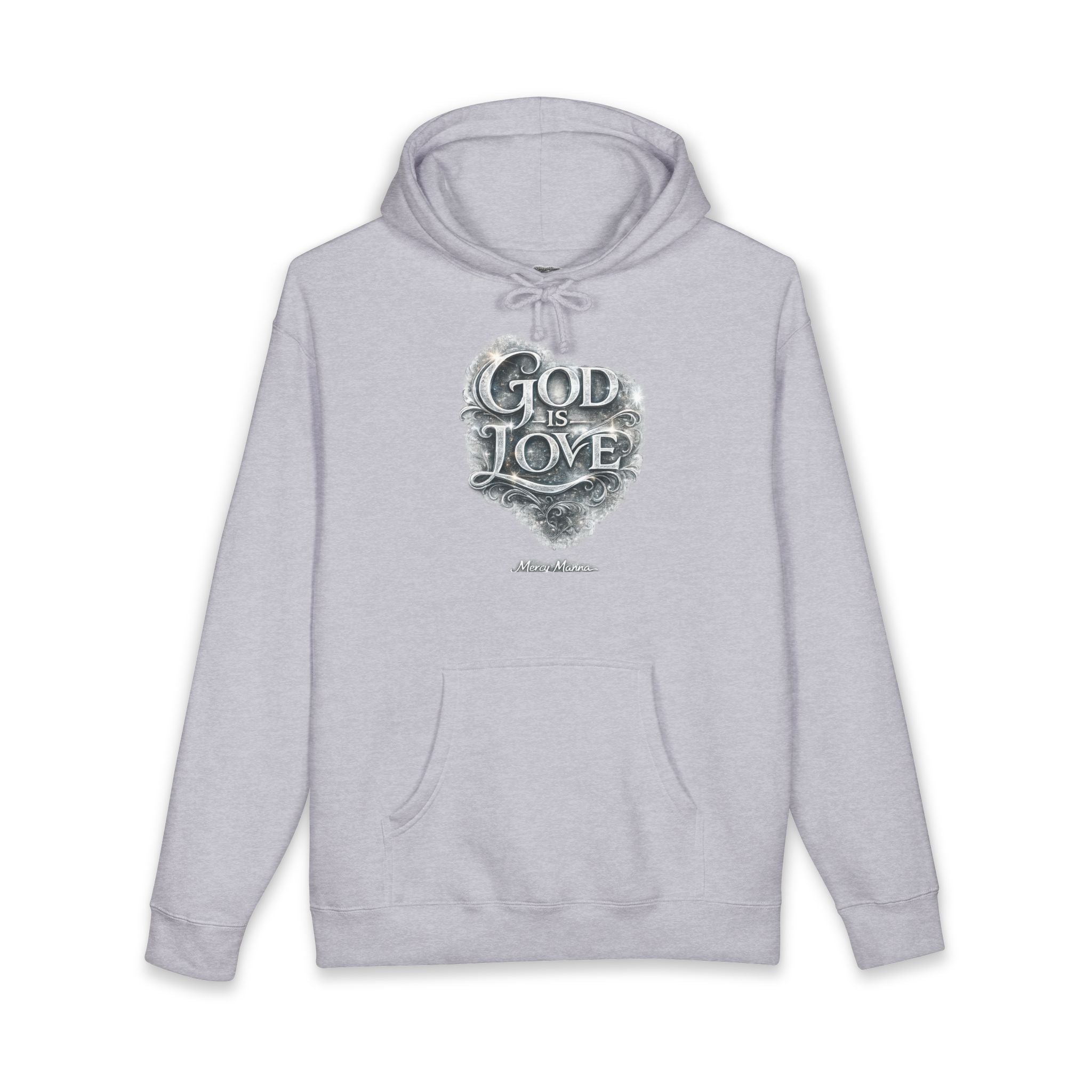 God Is Love Hoodie — Christian Faith Pullover