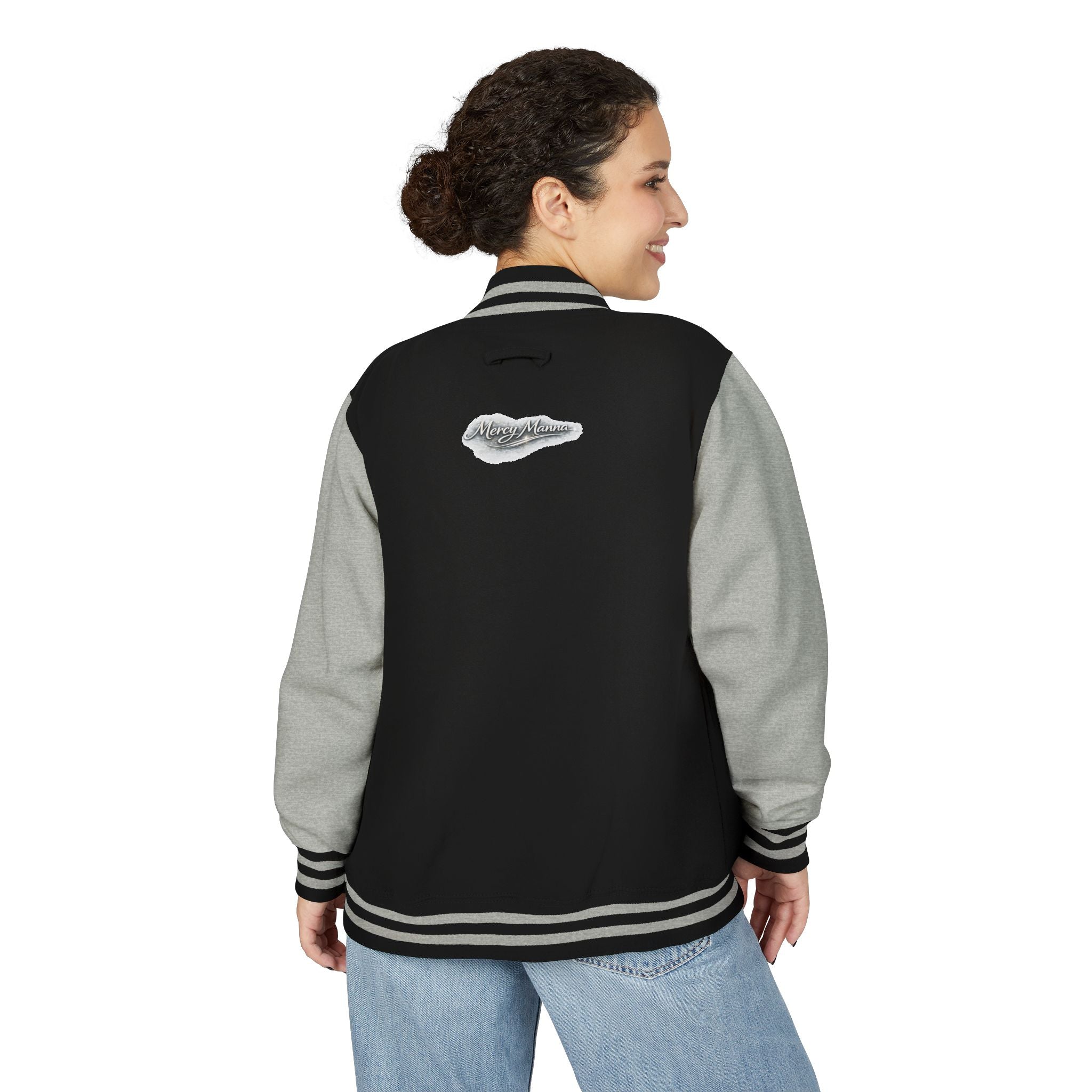 Christian Letterman Jacket — "I Am That I Am" Retro Faith Streetwear