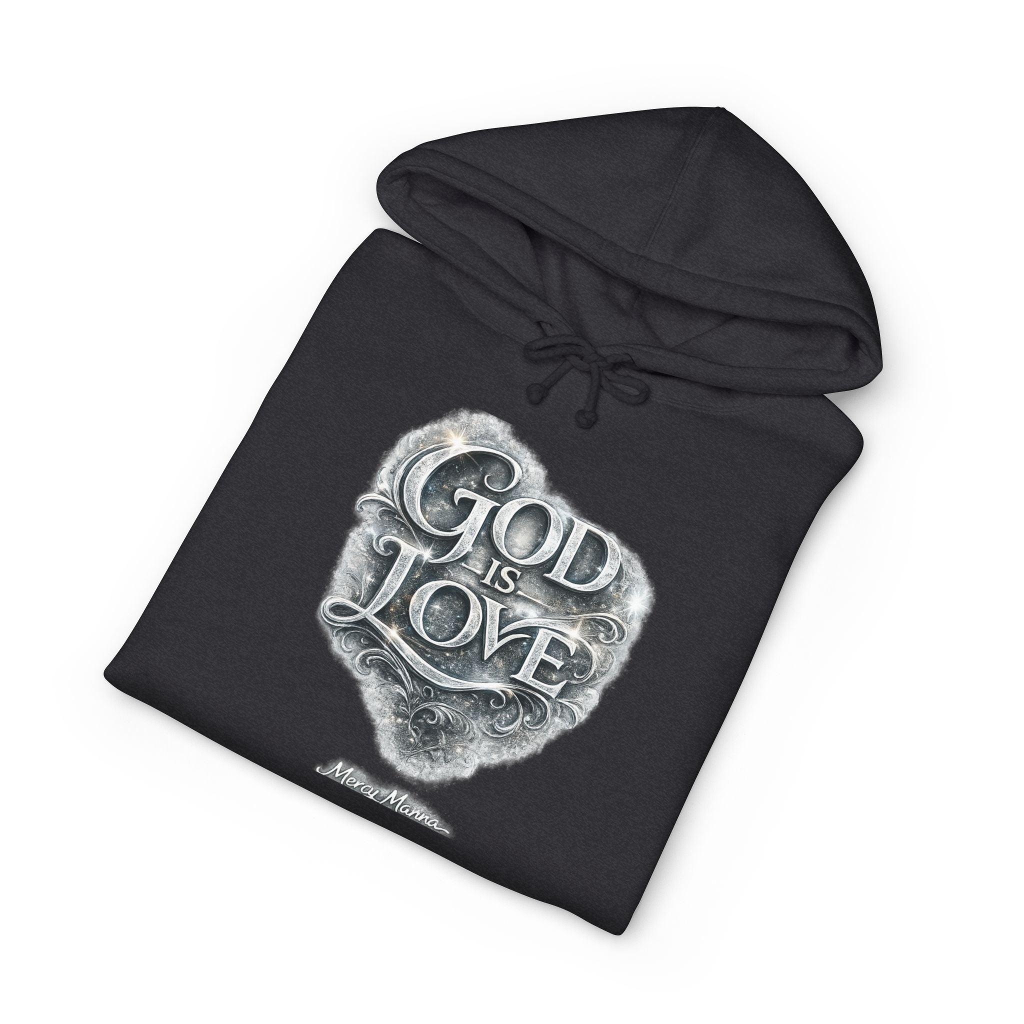 God Is Love Hoodie — Christian Faith Pullover