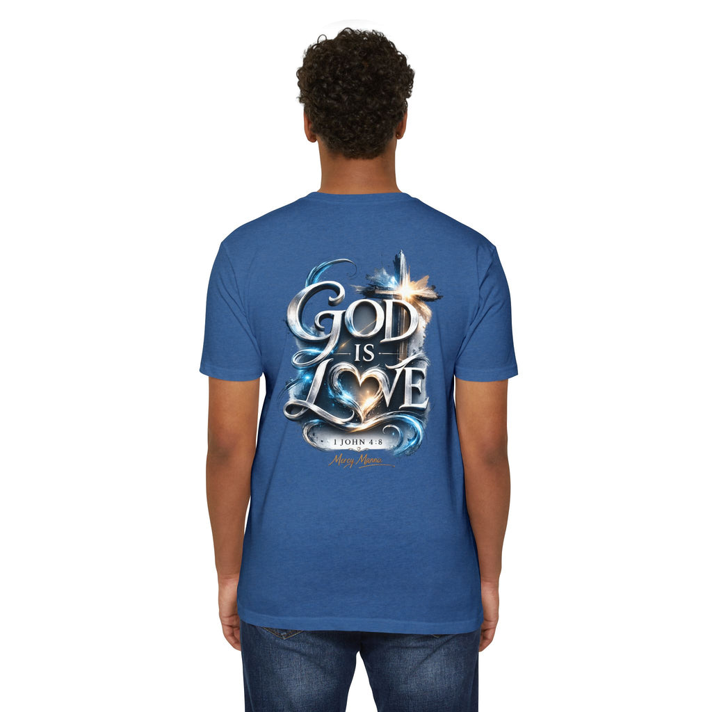 God Is Love T-Shirt — Christian Faith Tee (1 John 4:8)